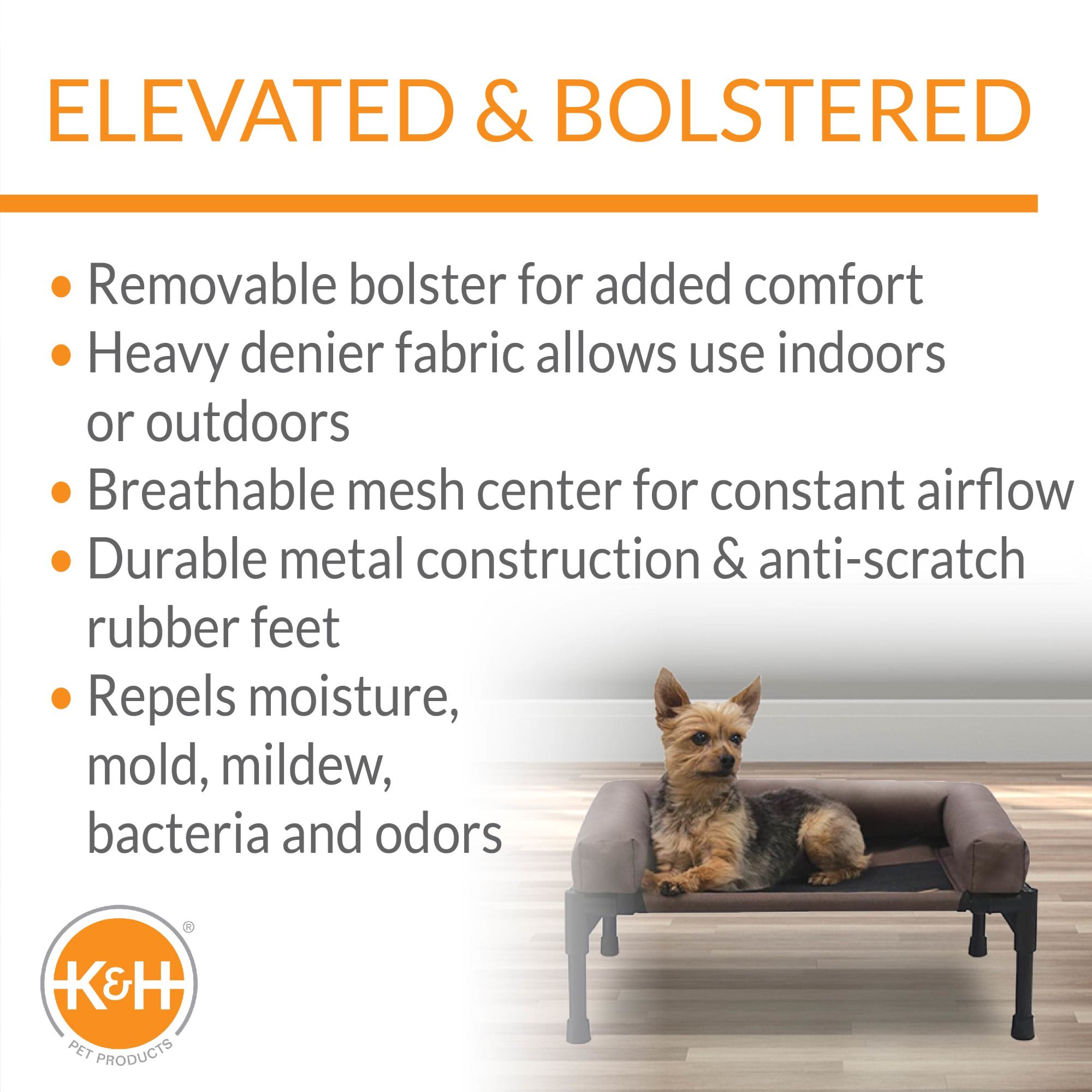 K&h pet products original bolster pet cot elevated outlet pet bed