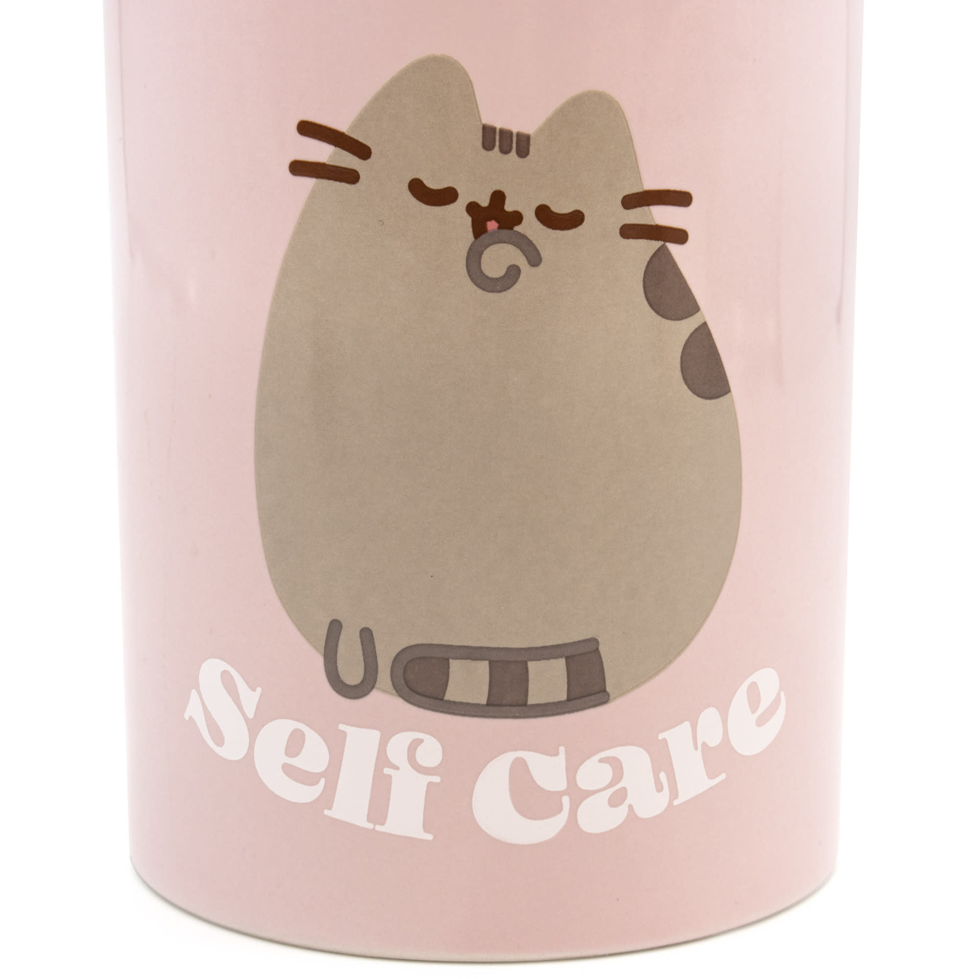 Pusheen Pink Self Care Treat Jar for Cats Petco