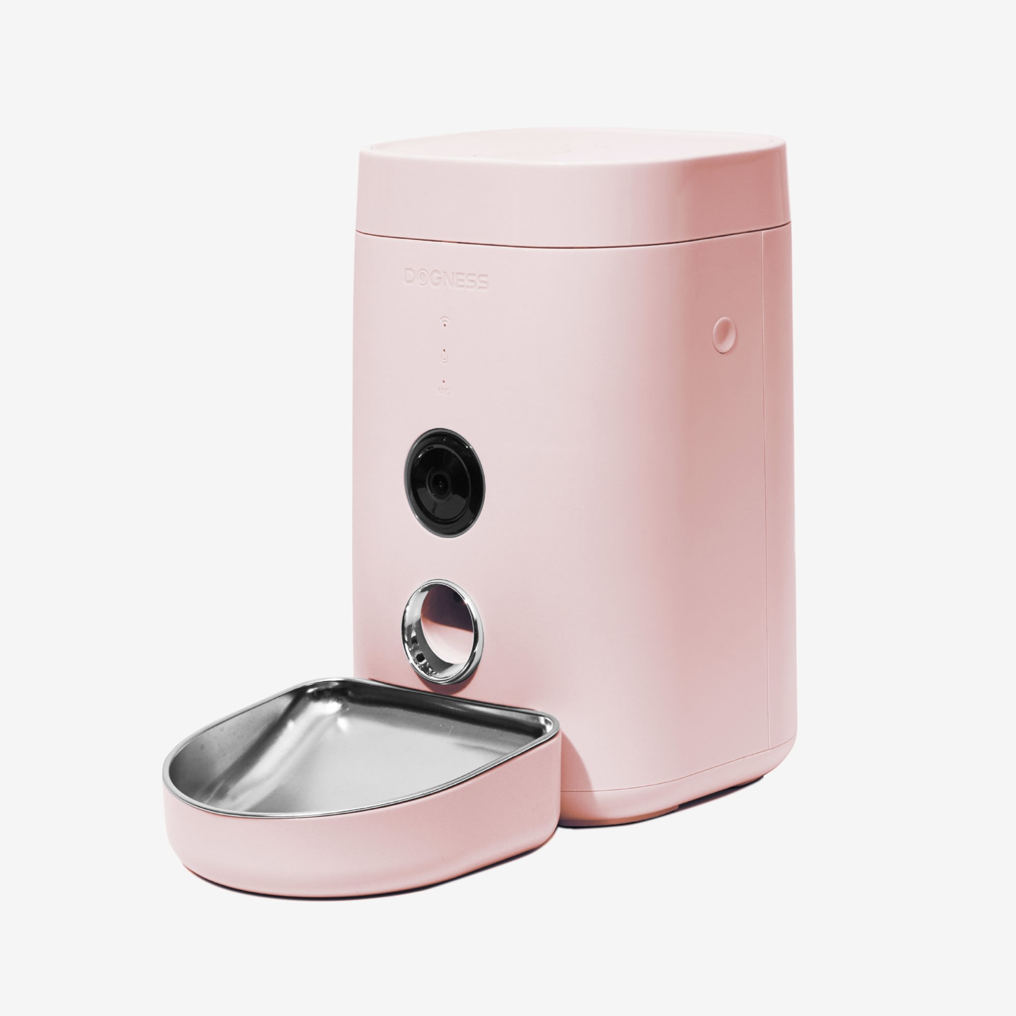 Portable Pet Slow Feeder Grand Servico Color: Pink/White