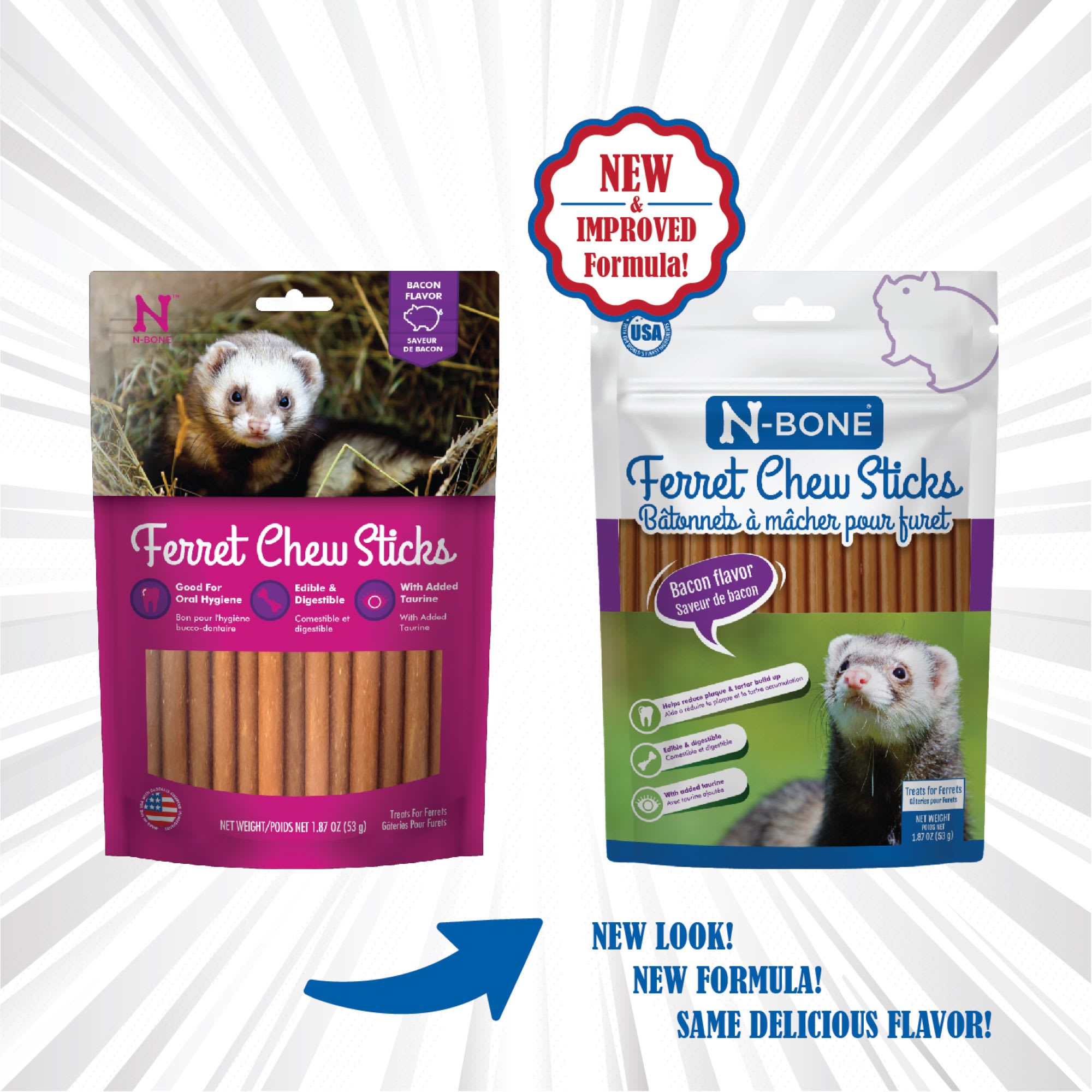 Homemade ferret treats best sale