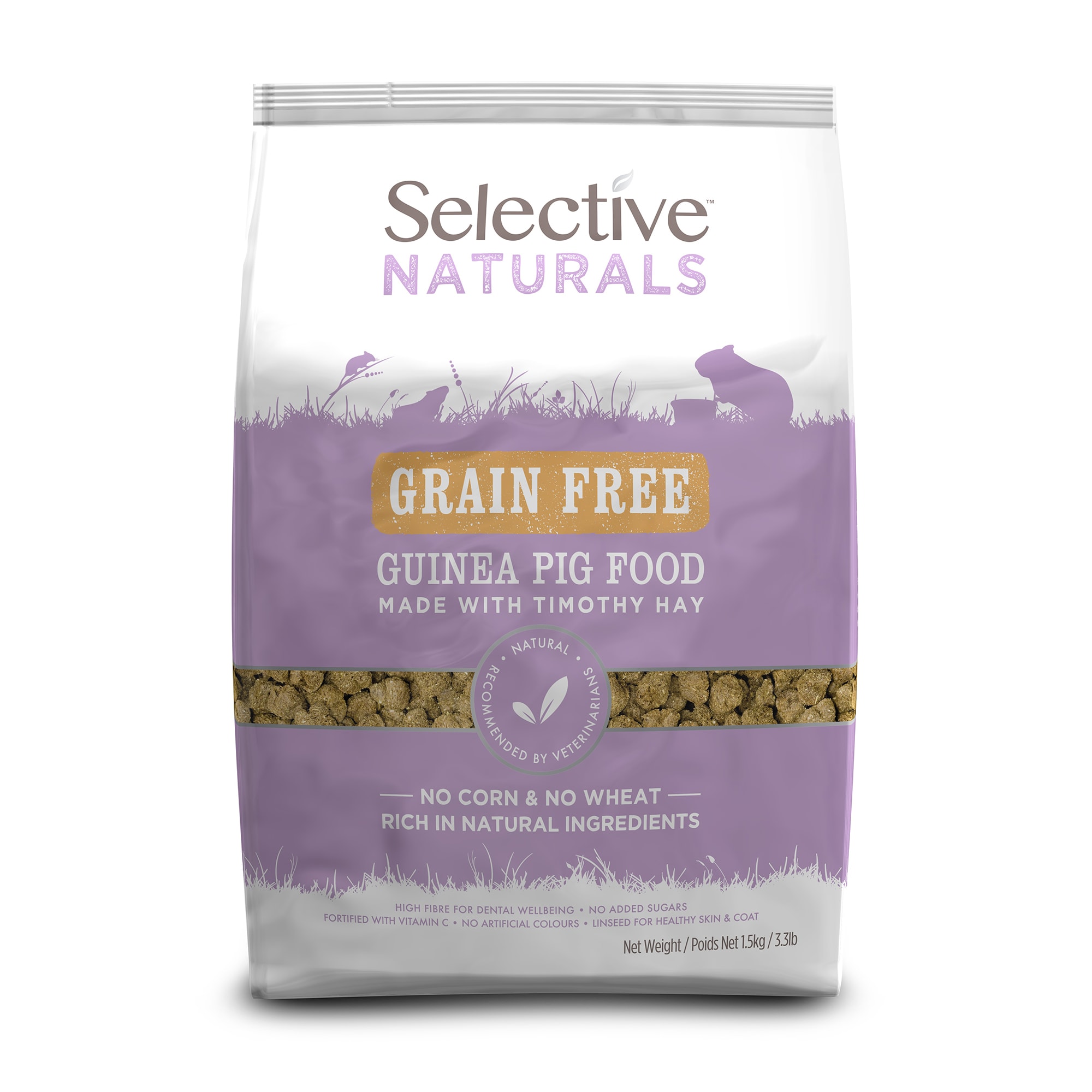 Science selective grain on sale free guinea pig