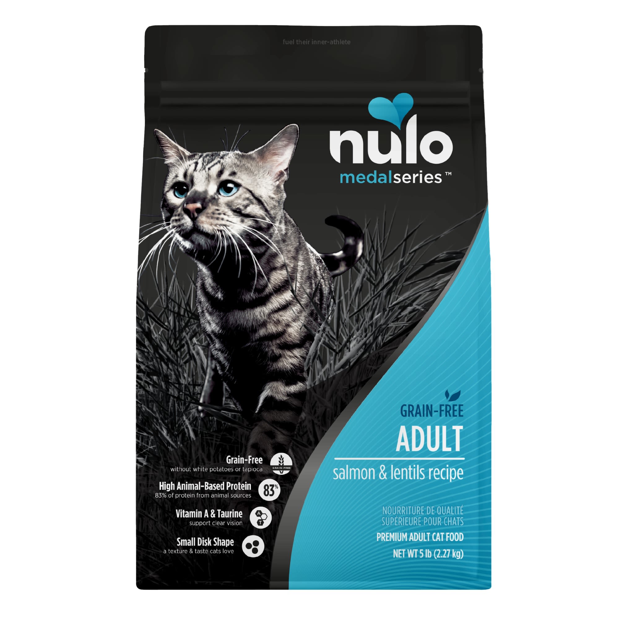 Nulo MedalSeries Grain Free Salmon Lentils Adult Dry Cat Food