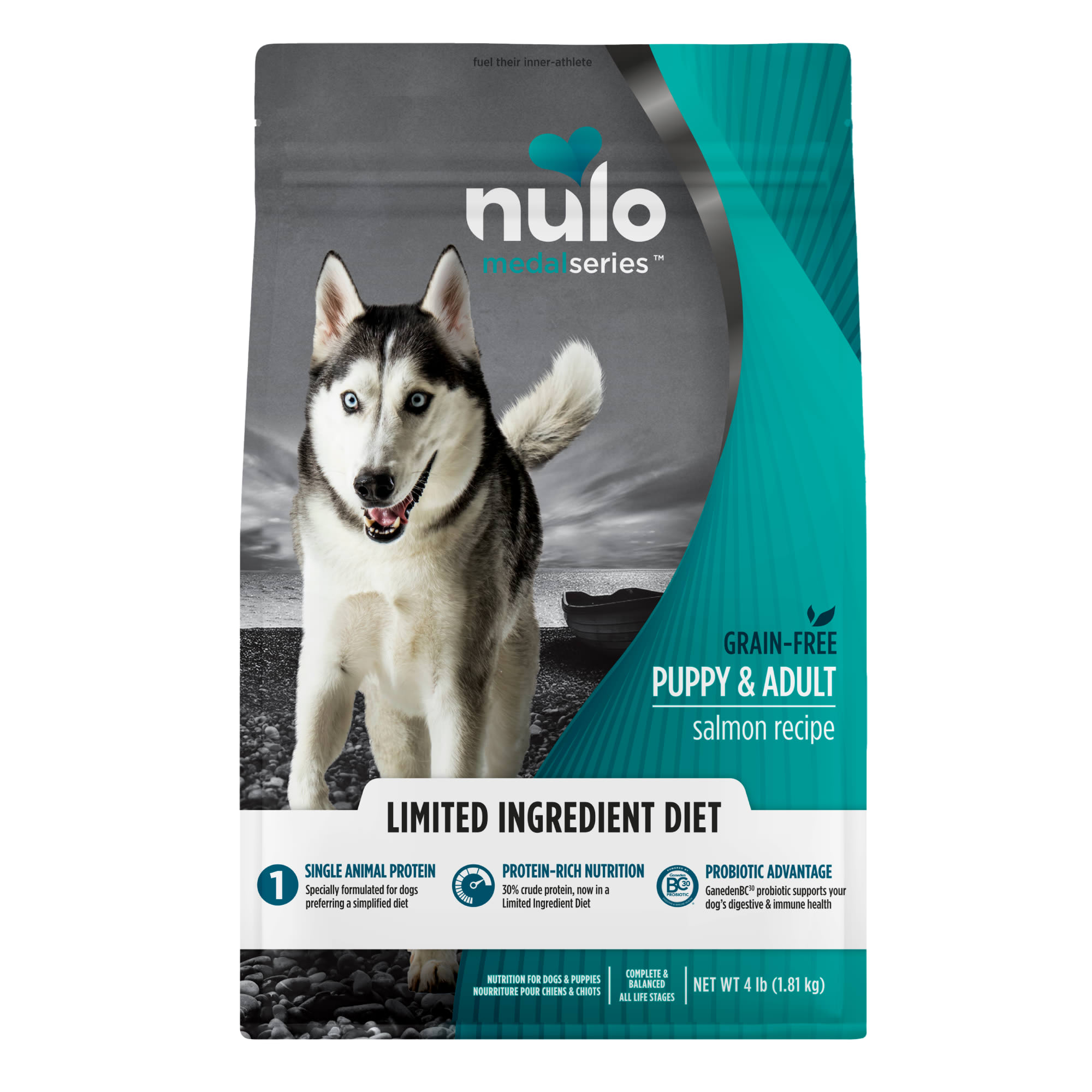 Nulo MedalSeries Grain Free Limited Ingredient Diet Salmon Puppy