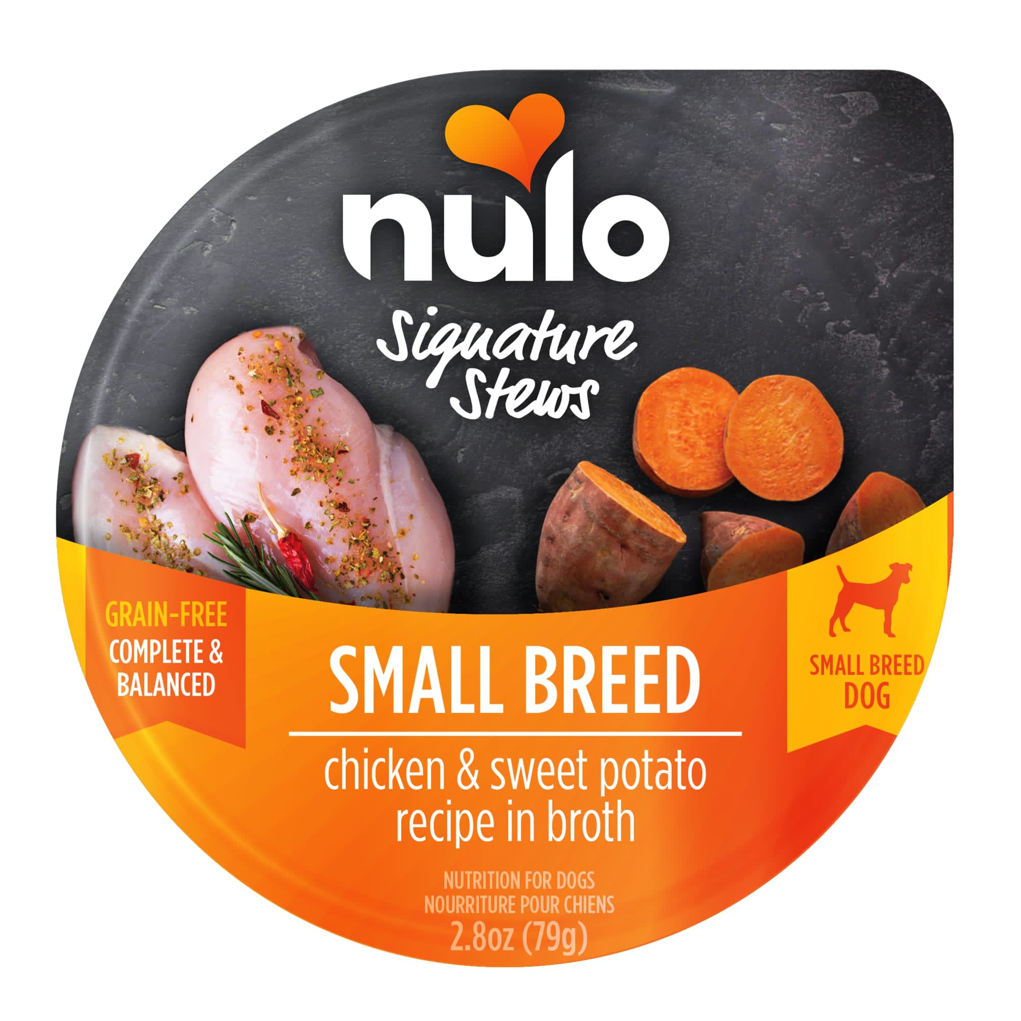 Nulo Signature Stew Chicken Sweet Potato in Broth Small Breed