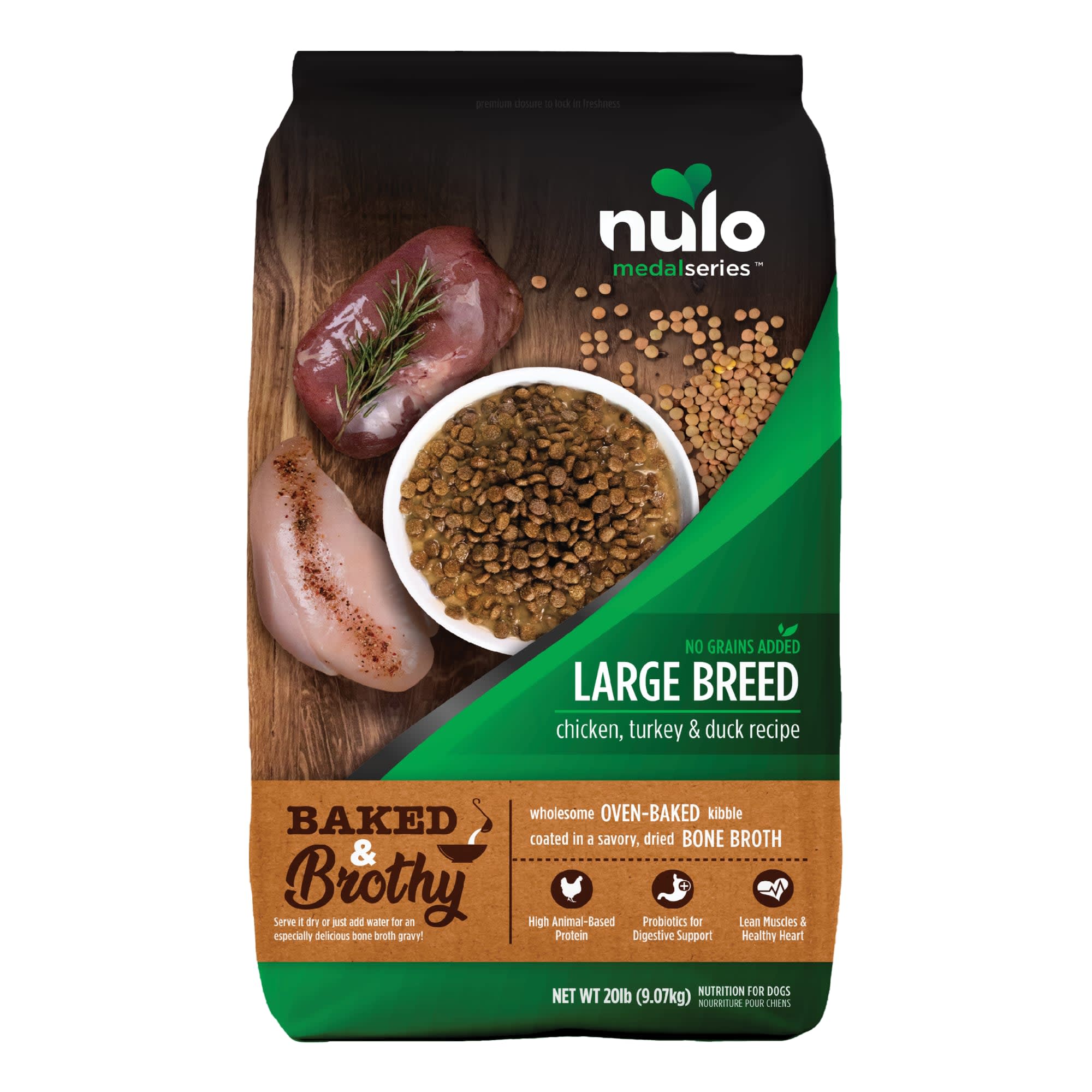 Nulo large breed outlet dog food