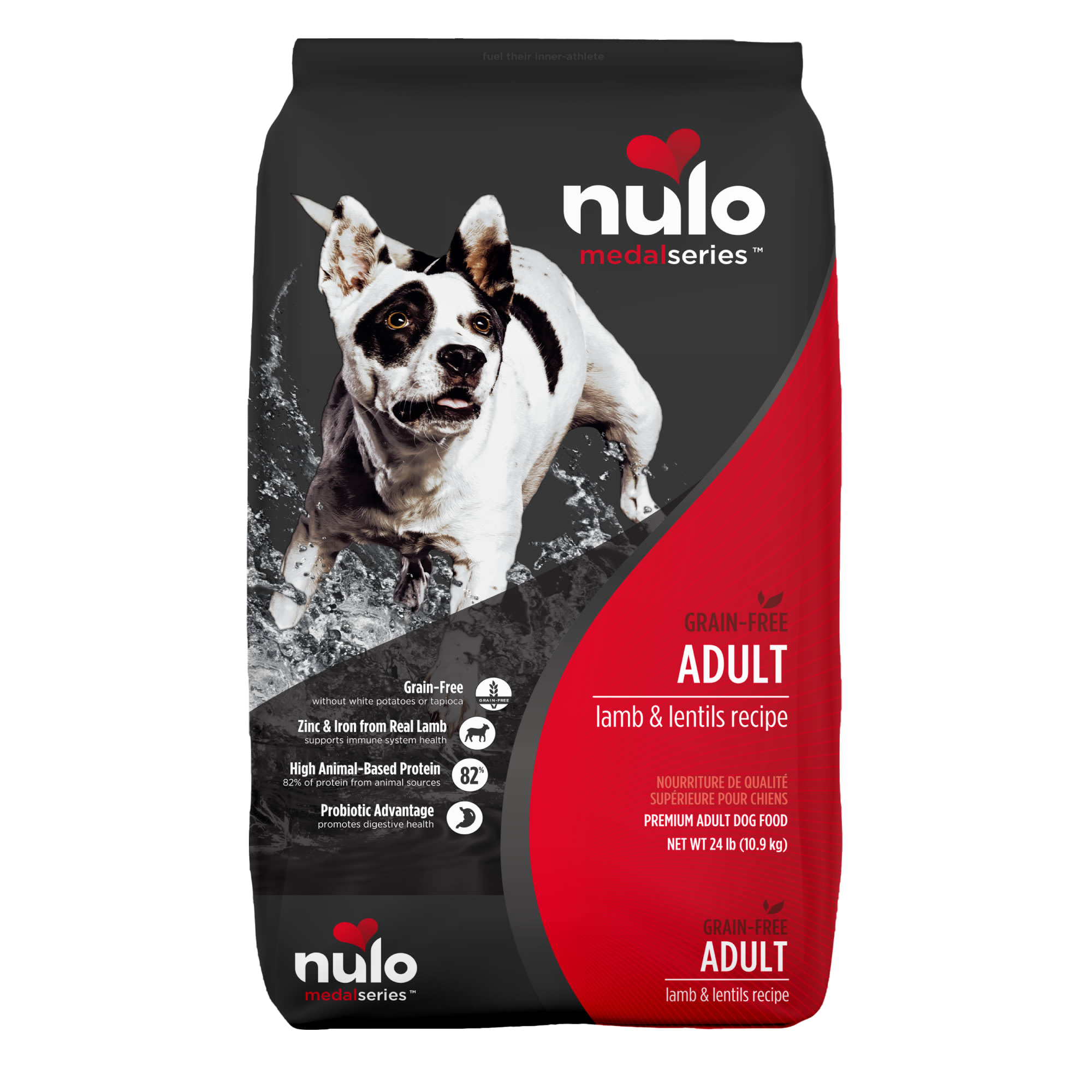 Nulo MedalSeries Grain Free Lamb Lentils Adult Dry Dog Food 24