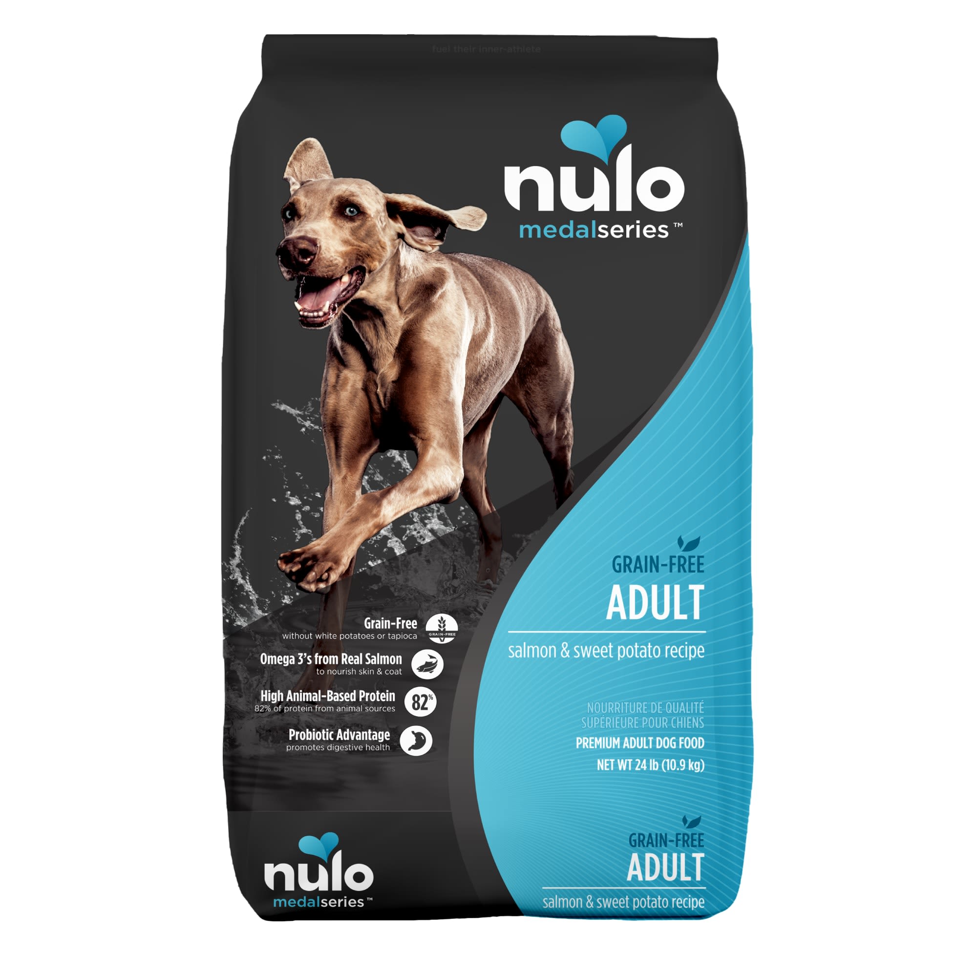 Nulo MedalSeries Grain Free Salmon Sweet Potato Adult Dry Dog Food 11 lbs