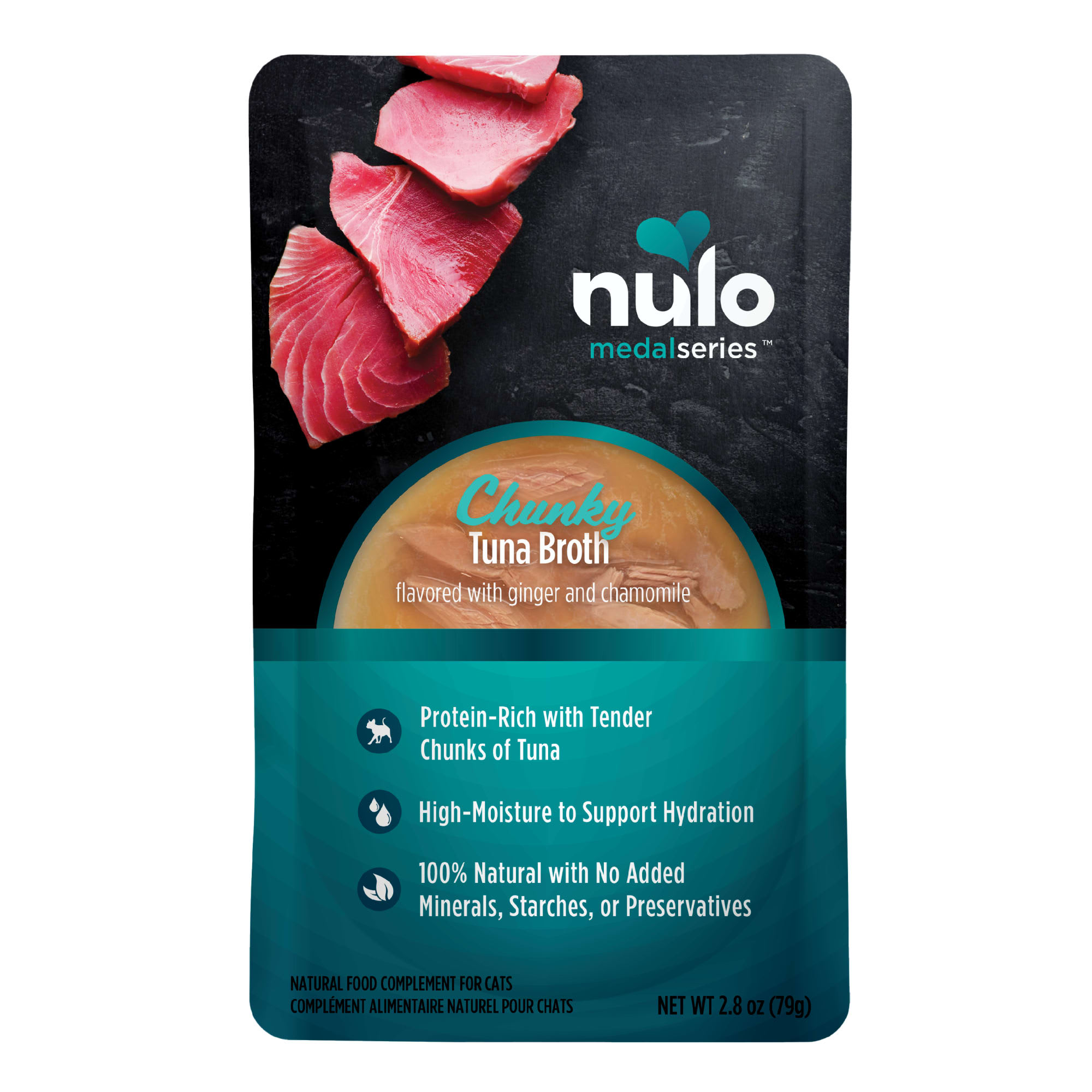 Nulo MedalSeries Chunky Tuna Broth Cat Food, High Protein & GrainFree