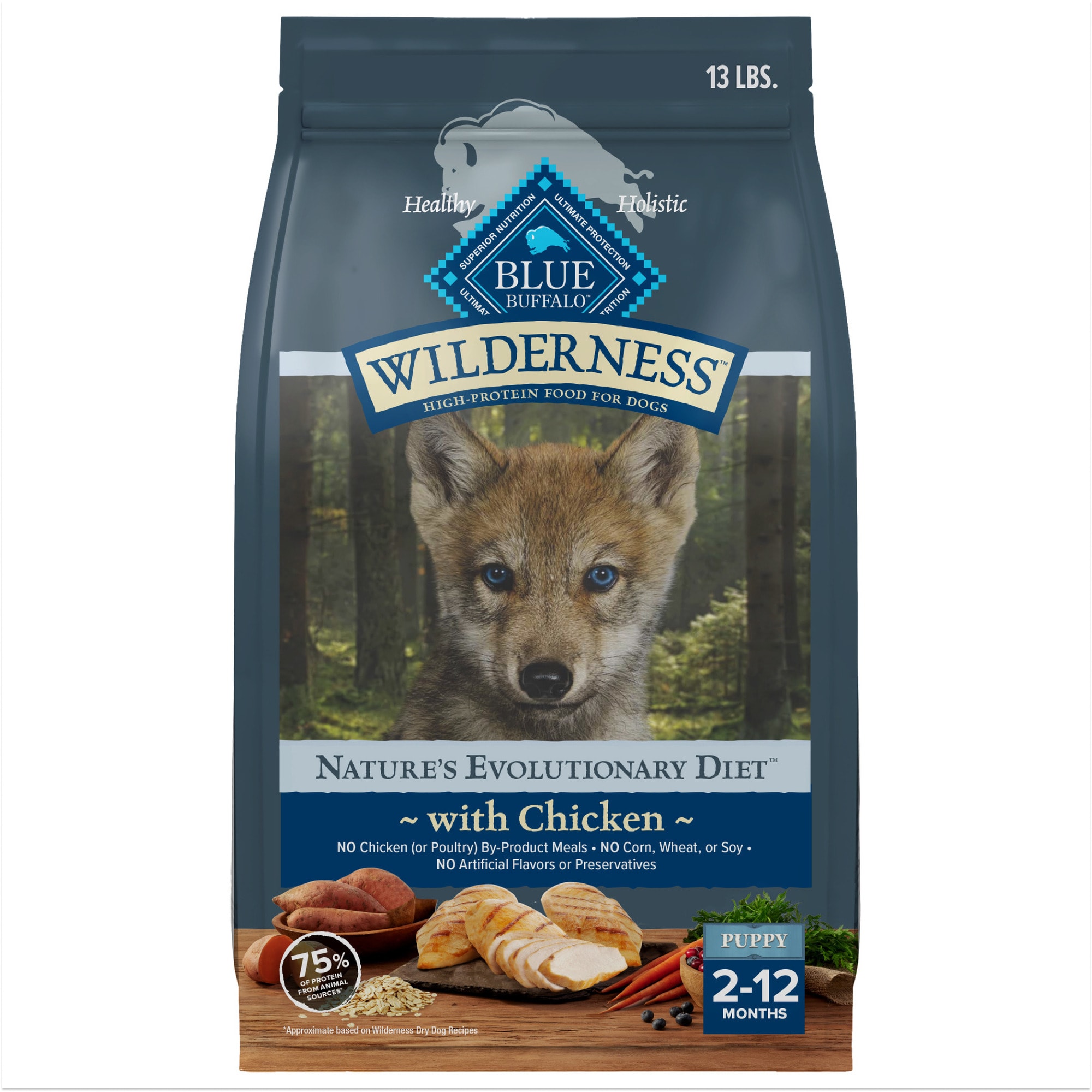 Blue Buffalo Blue Wilderness Plus Wholesome Grains Natural