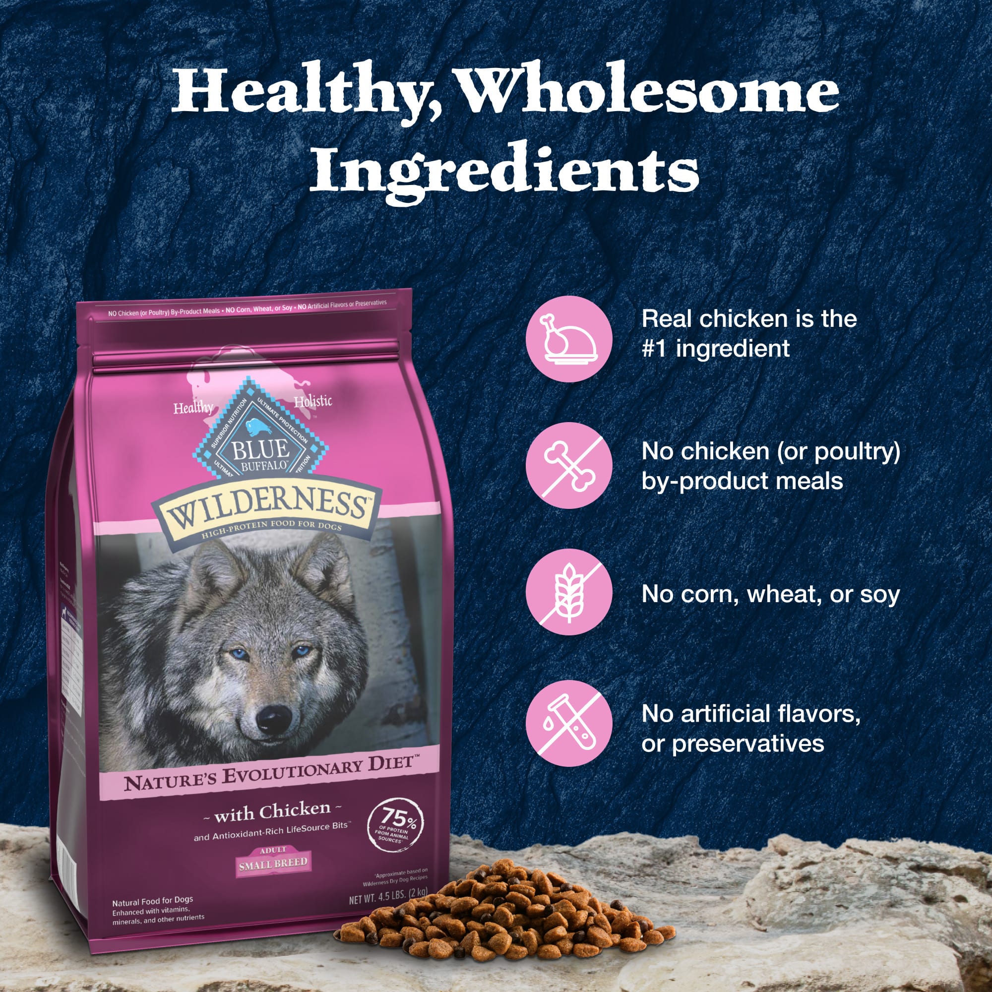 Blue Buffalo Wilderness Adult Dry Dog Food