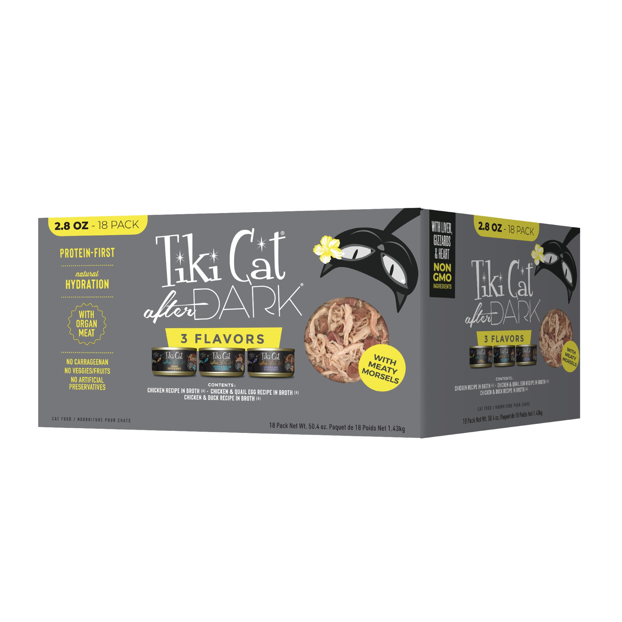 Tiki Cat After Dark Variety Pack Cat Food 2.8 oz. Petco