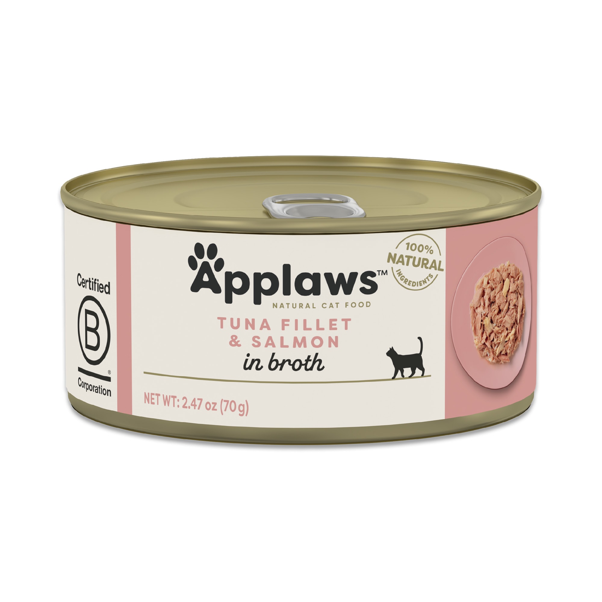 Applaws Limited Ingredient Tuna Salmon in Broth Canned Wet Cat