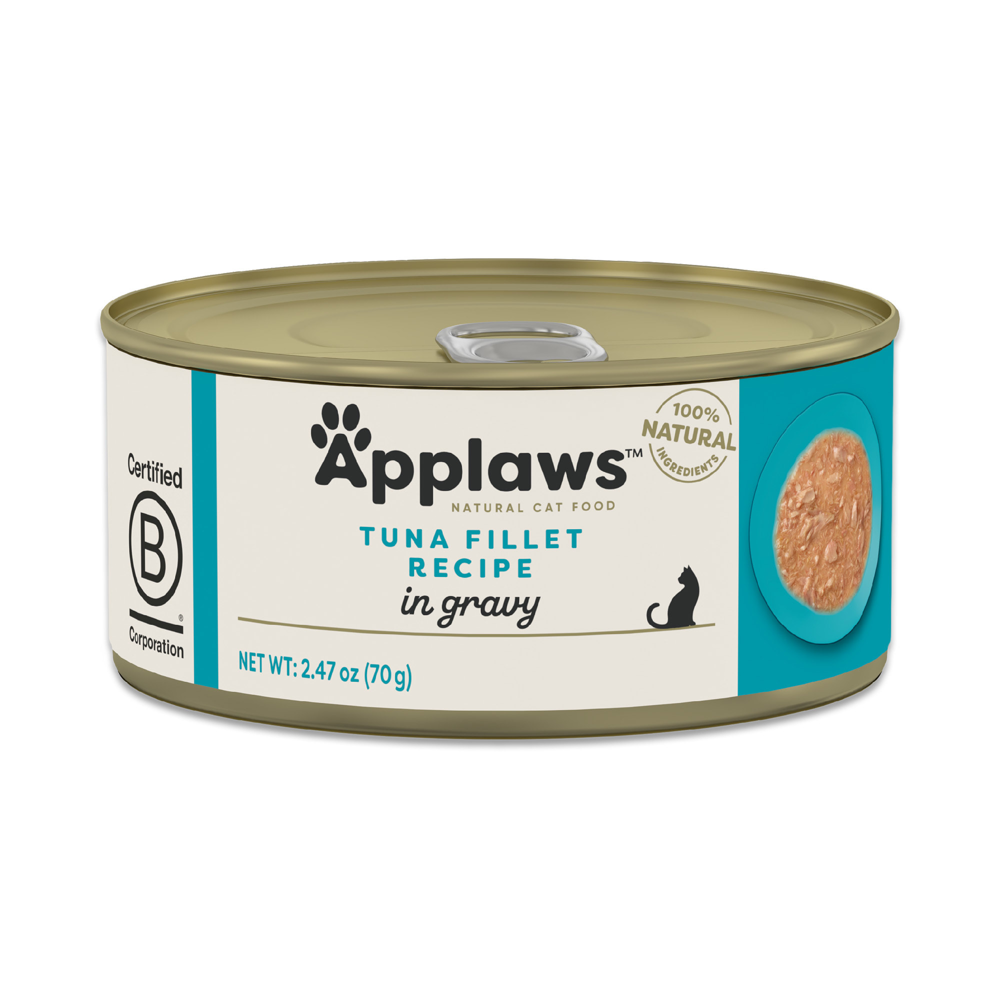 Applaws Limited Ingredient Tuna Fillet in Gravy Canned Cat Food