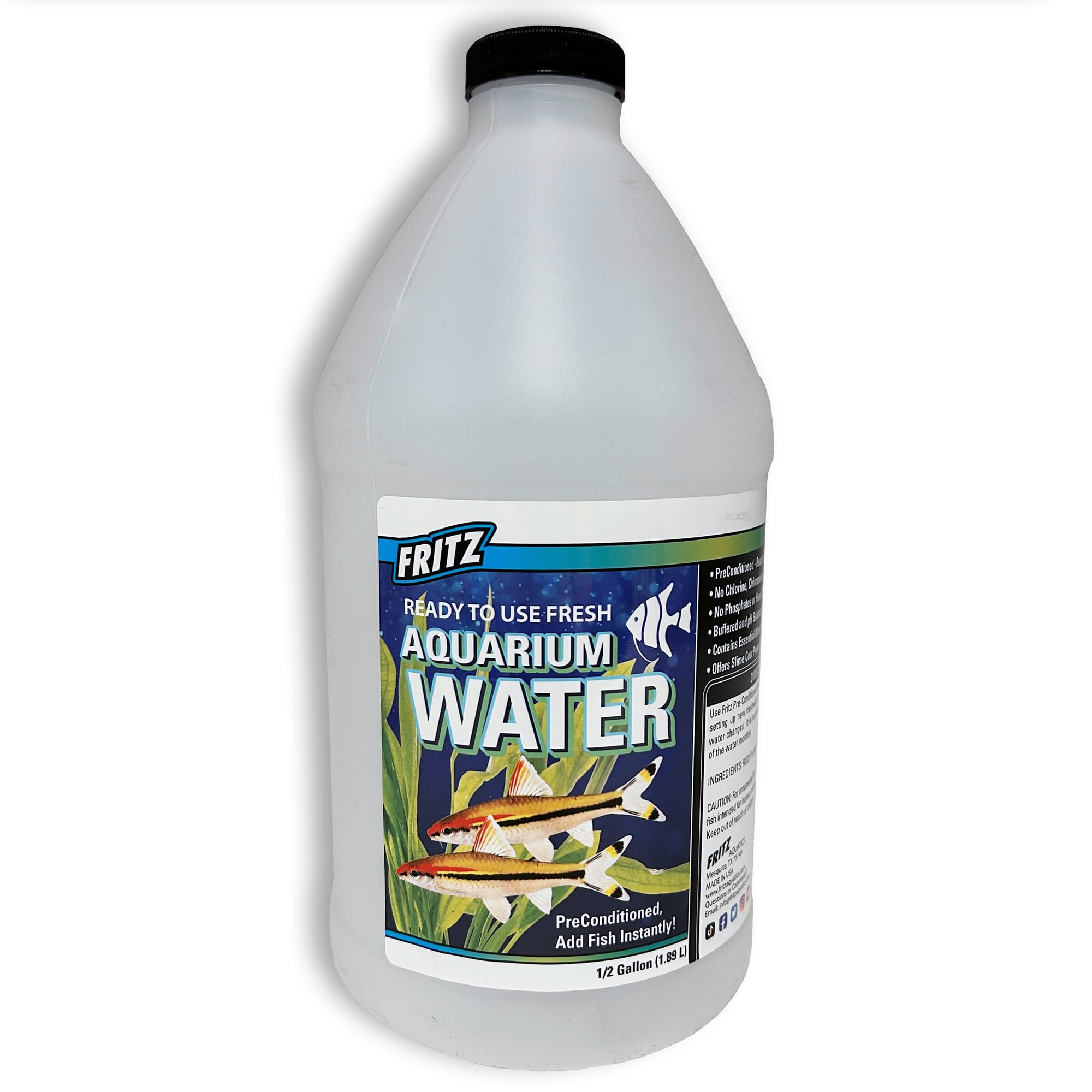 Fritz　Aquatics　Fresh　Petco　Aquarium　Water,　2.5　Gallon