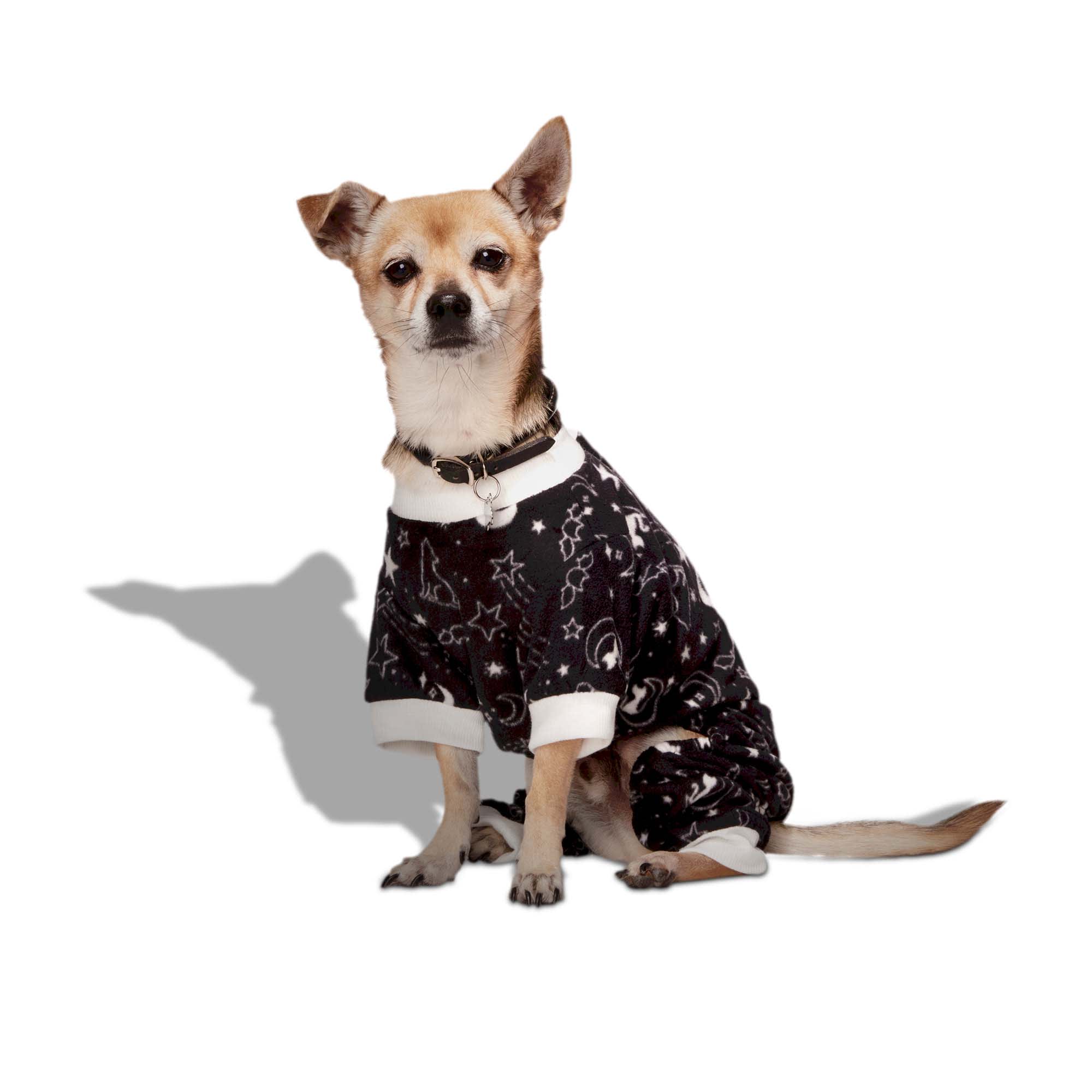 Bootique Ghost Print PJ for Dogs & Cats, XX-Small
