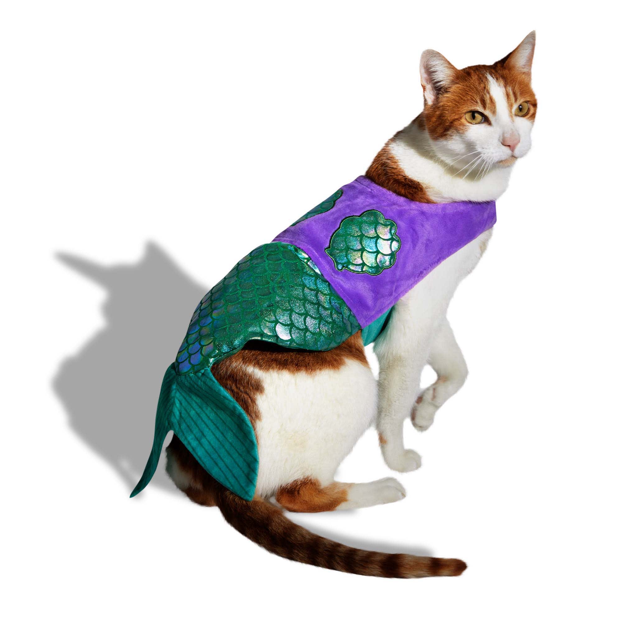 Bootique Mermaid Costume for Cats X Small