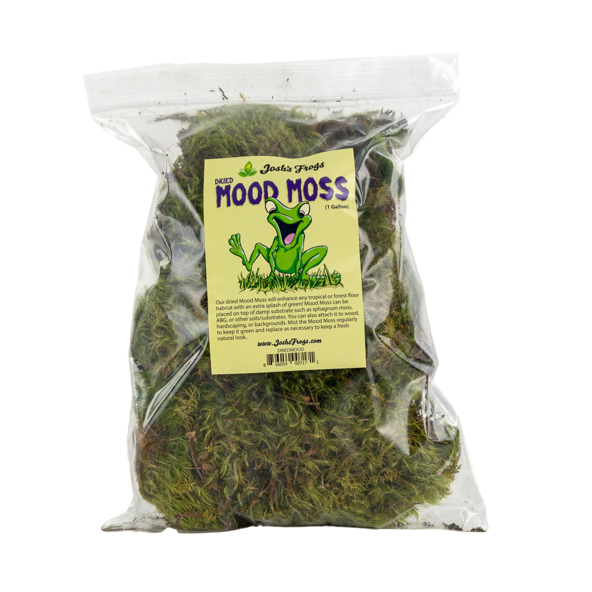 Josh's Frogs Dried Mood Moss, 1 Gallon