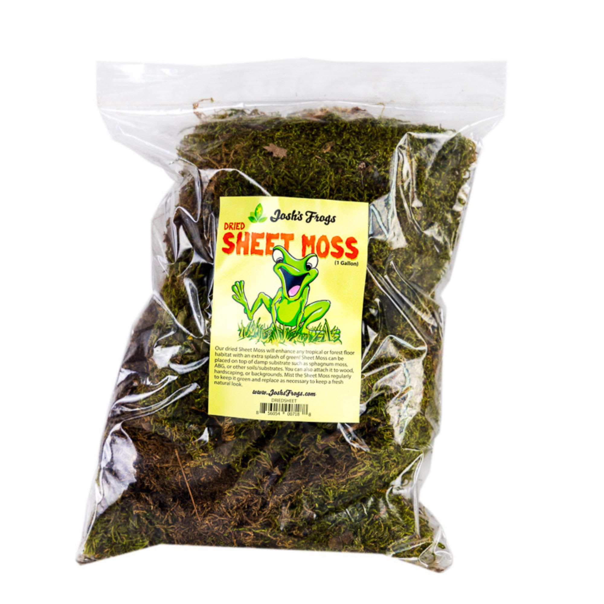 Josh's Frogs Dried Sheet Moss, 1 Gallon Petco