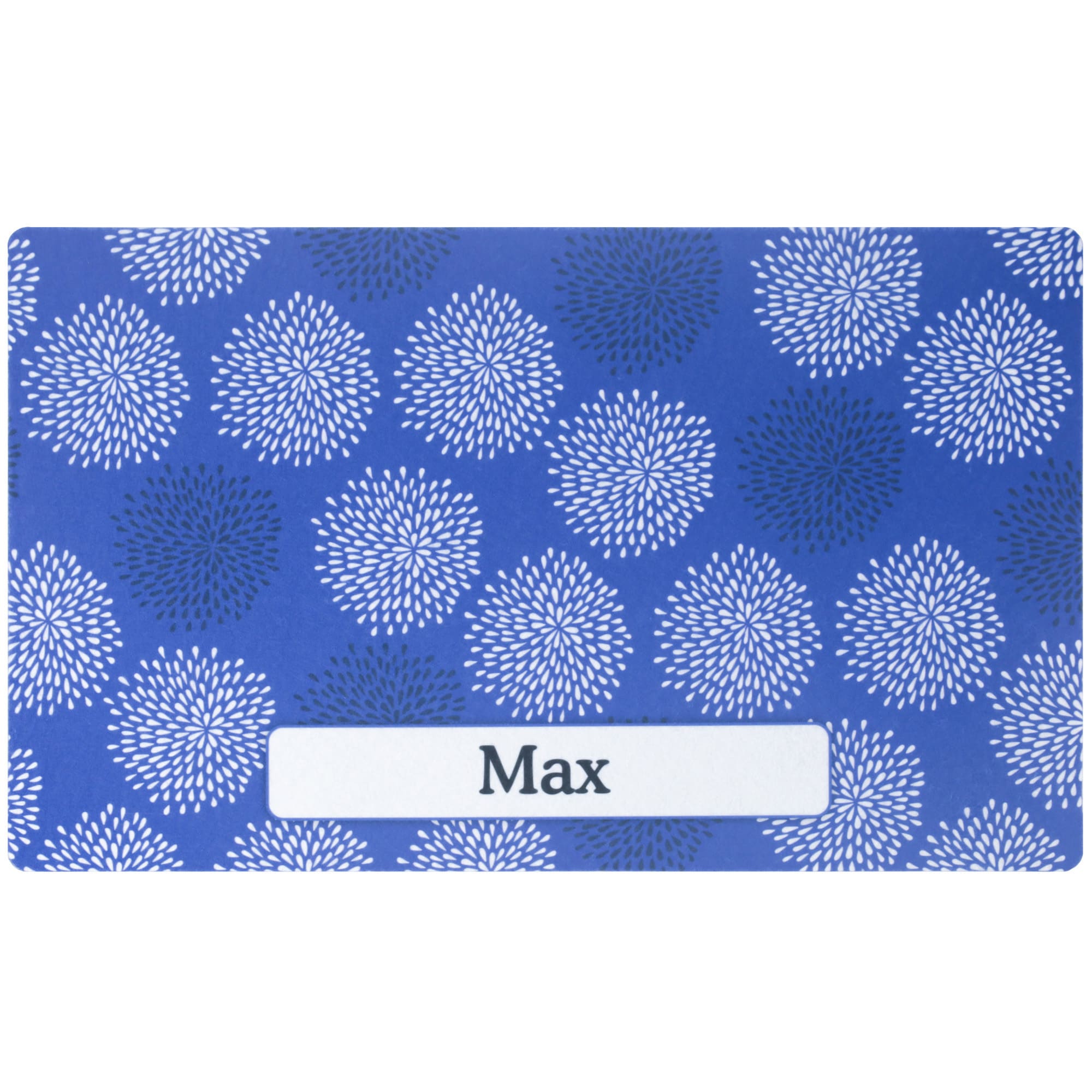 drymate-good-medicine-blue-personalized-pet-feeding-mat-12-l-x-20-w