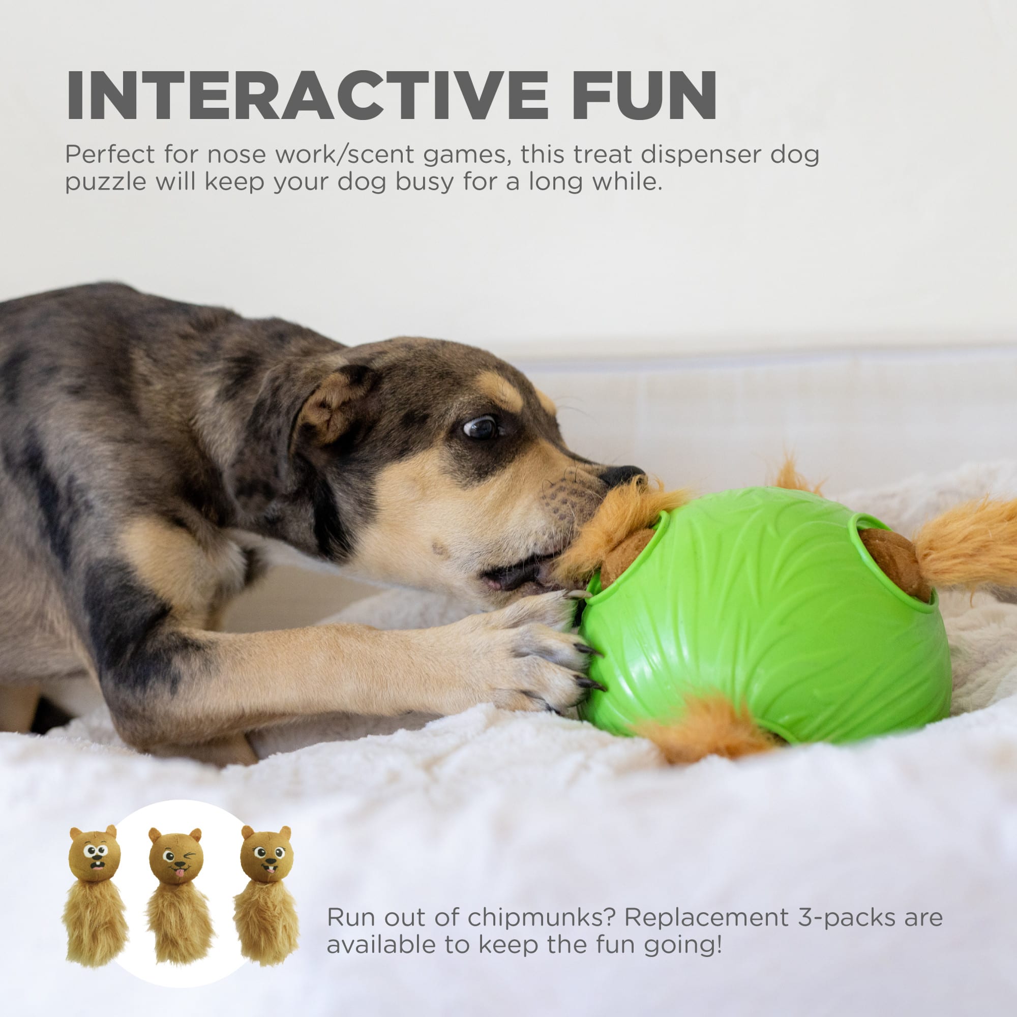 Interactive Dog Toy Treat Dispensing Squeaky Crinkle Snuffle - Temu