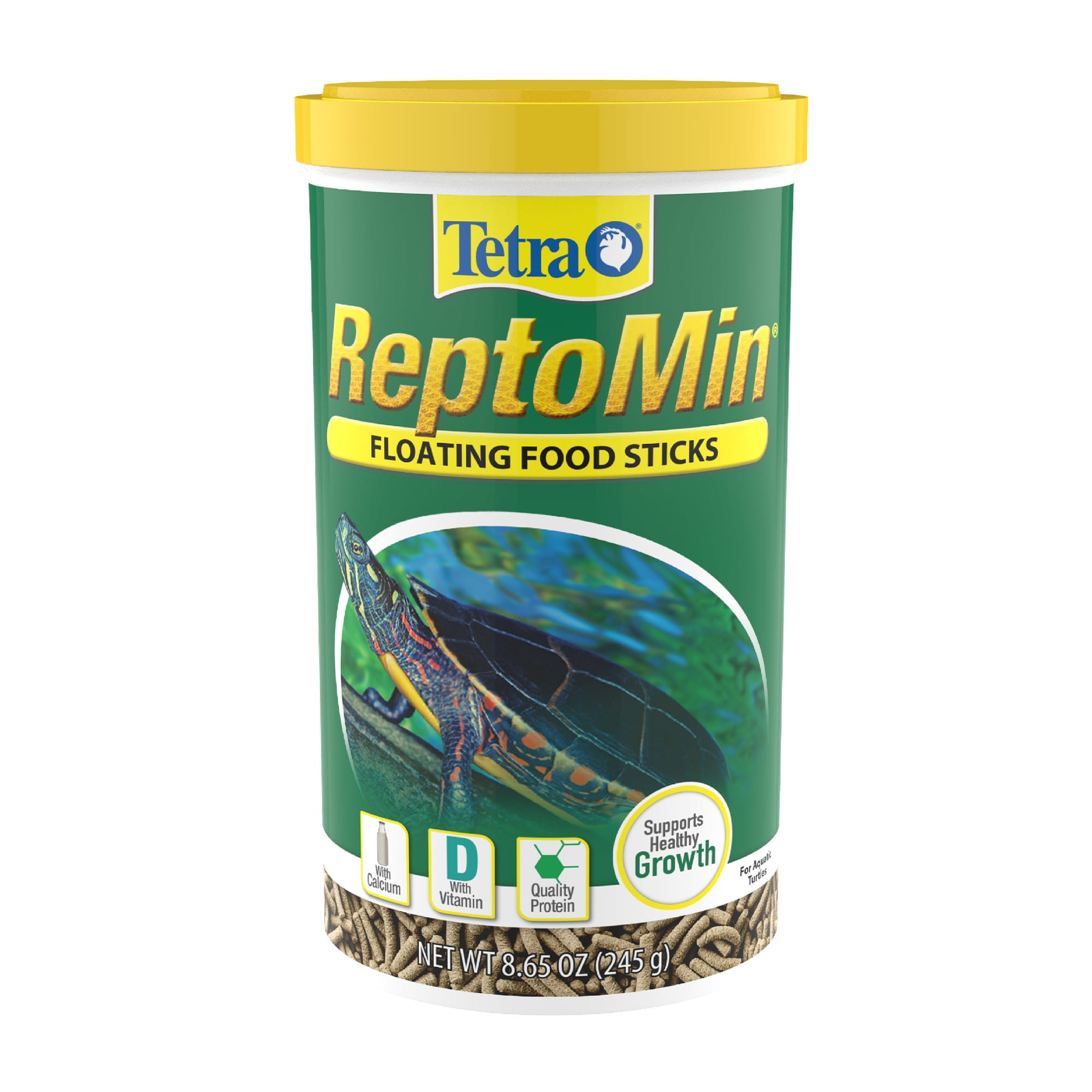 Tetrafauna ReptoMin Floating Food Sticks - 3.7 oz-YT29254