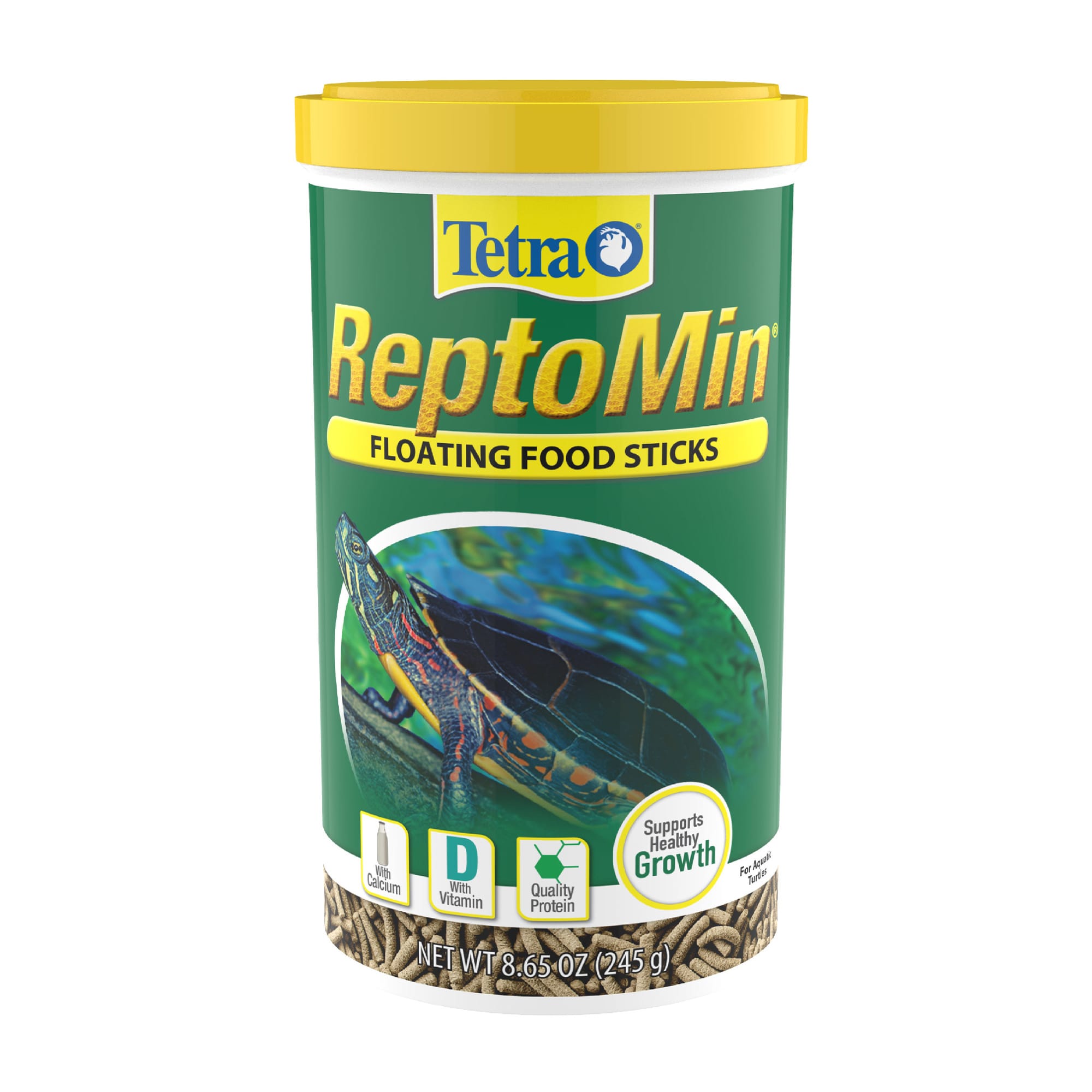 Tetra ReptoMin Floating Food Sticks, Food for Aquatic Turtles, Newts and  Frogs, 3.17 oz (24 pack)