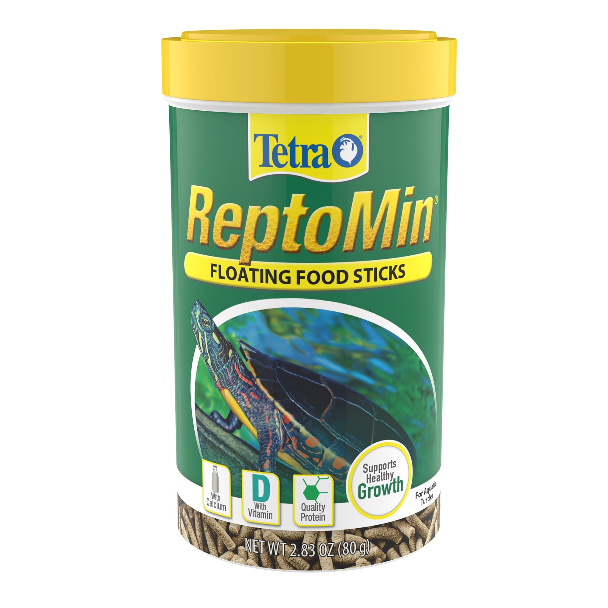 Tetra Reptomin Floating Food Sticks Soft Stick Food Formulated For Aquatic  Turtles, 8.65 oz.