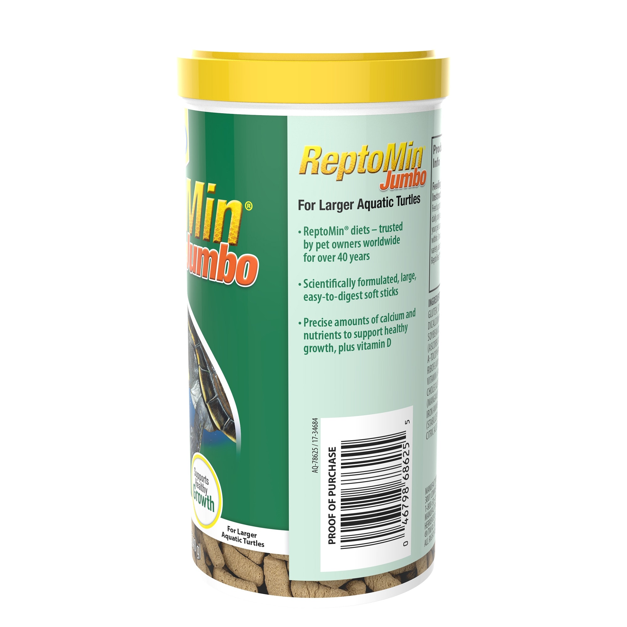 thumbnail image 2 of Zoo Med Gourmet Repti Sticks Aquatic Turtle Food - 4.5 Oz Pack Of 3 Floating Turtle Food 2 of 12