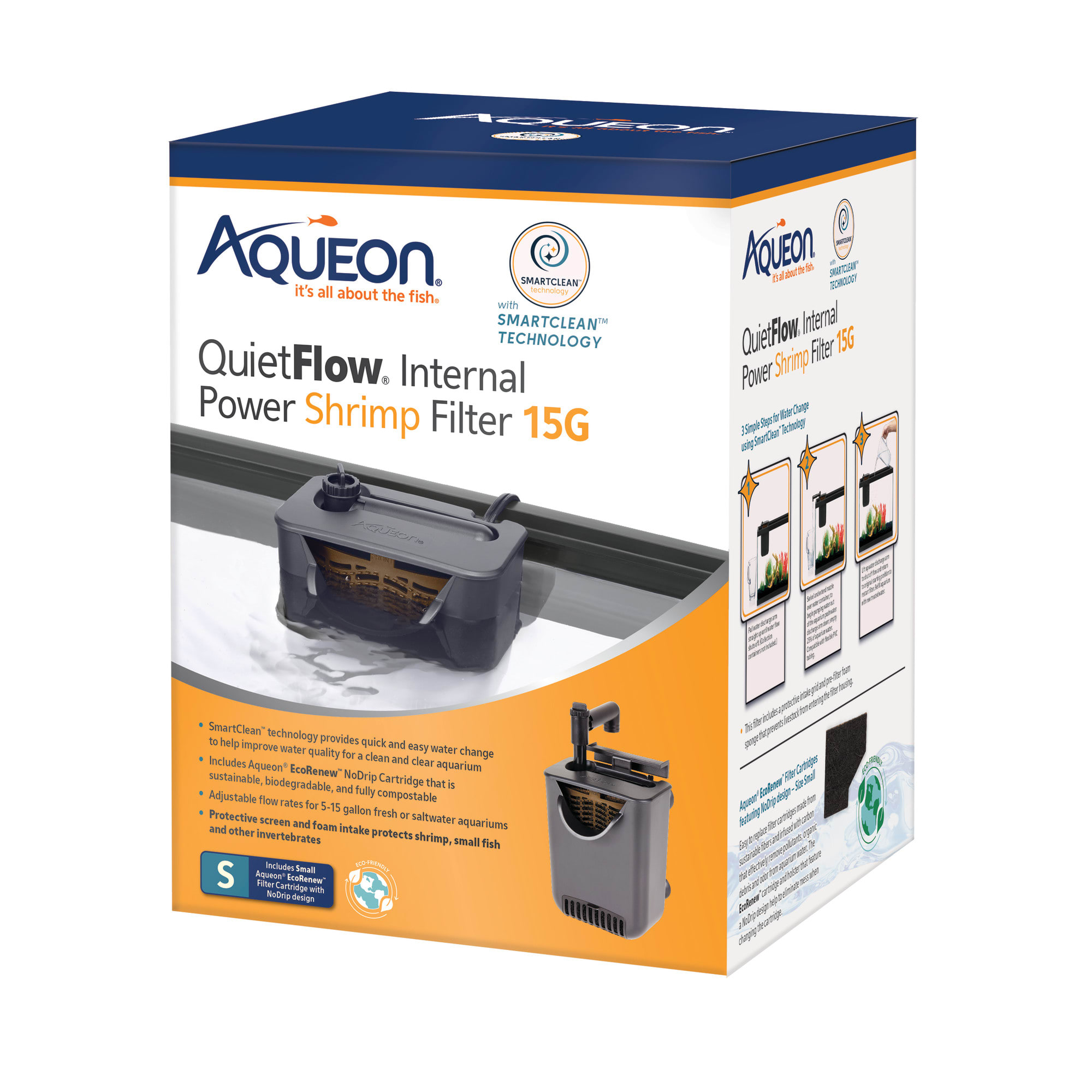 Aqueon aquarium outlet filter