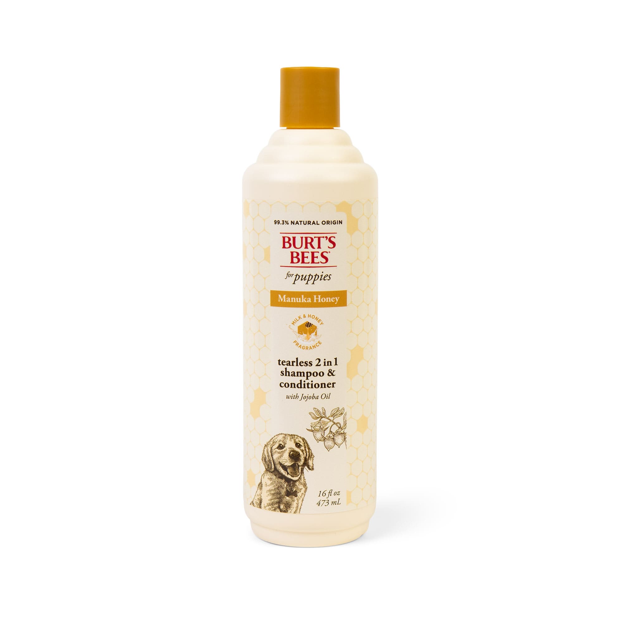 Burt's Bees Puppy Manuka Honey & Jojoba 2 in 1 Shampoo 16 oz