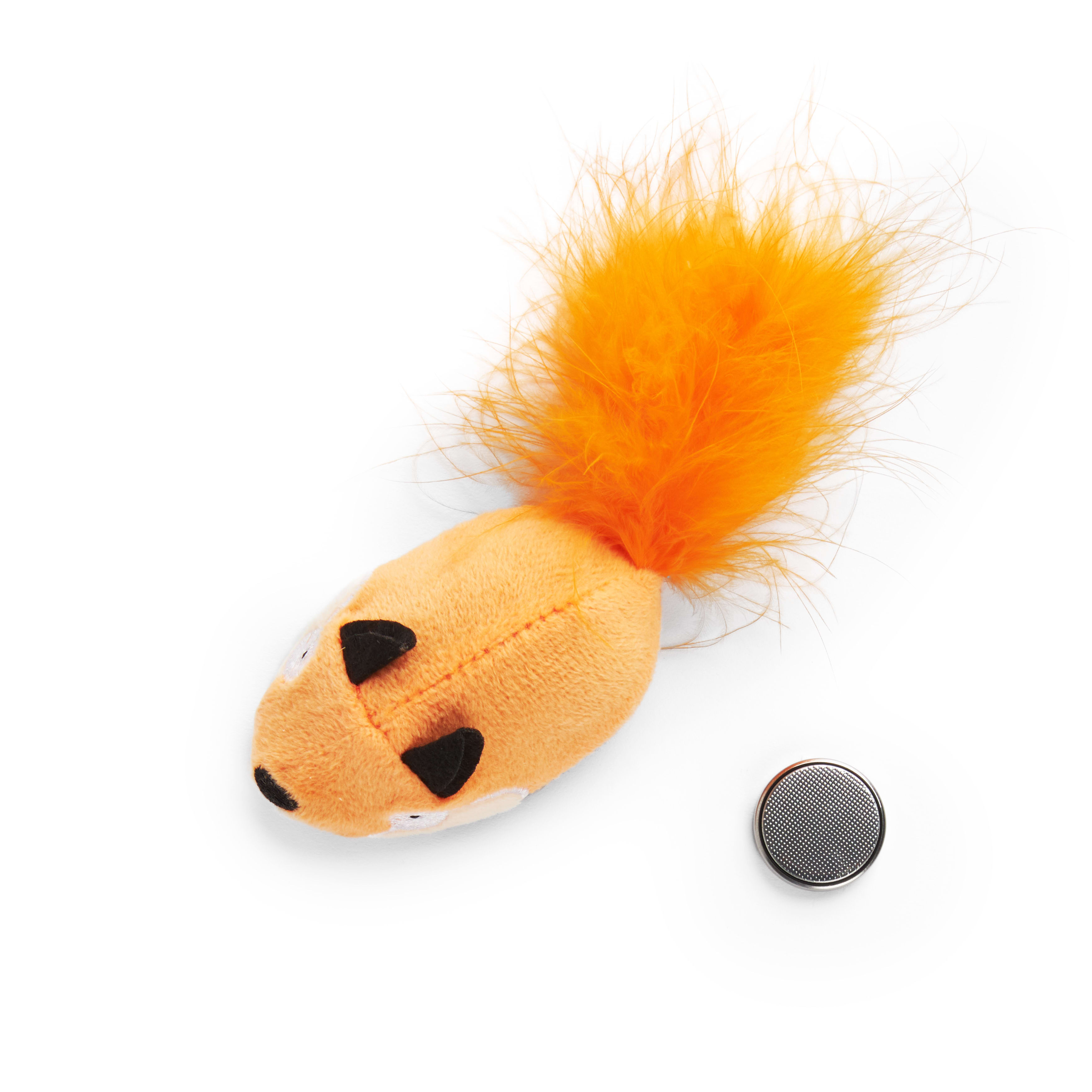 Leaps & Bounds Motorized Squirrel Cat Toy, Small