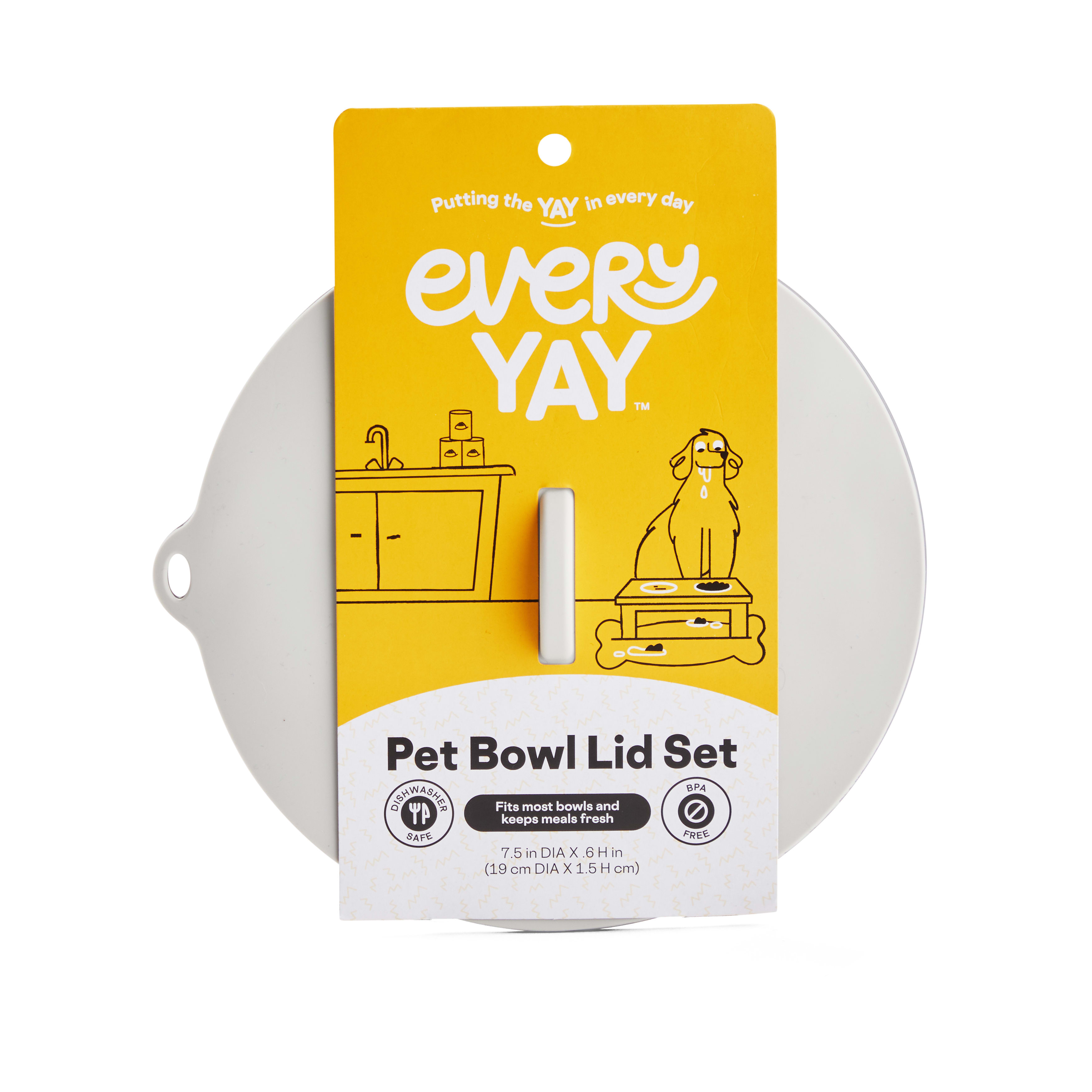 EveryYay For Good Measure Grey Food Scoop, 1 Cup