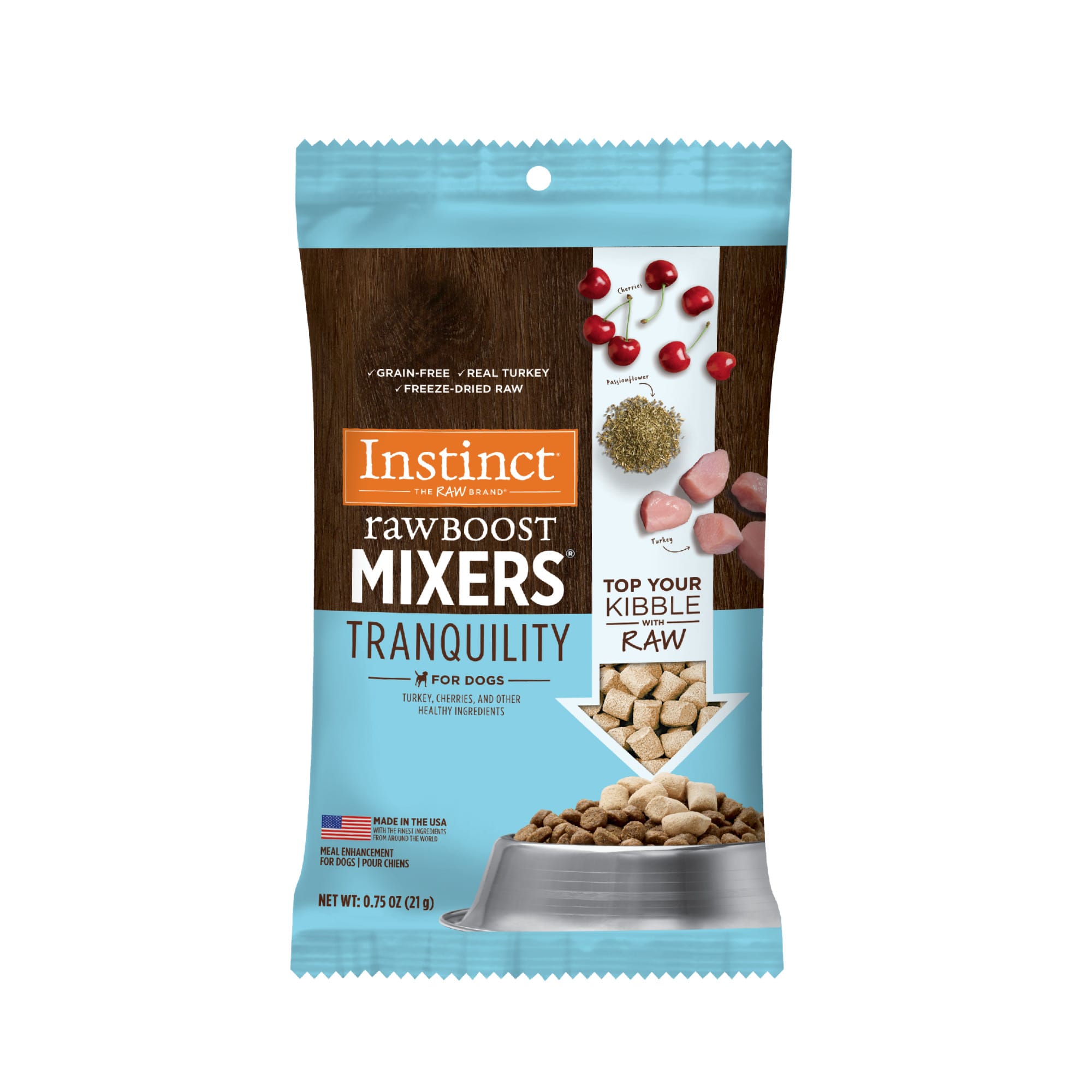 Instinct Freeze Dried Raw Boost Mixers Grain Free Tranquility Recipe All Natural Dog Food Topper 5.5 oz. Petco