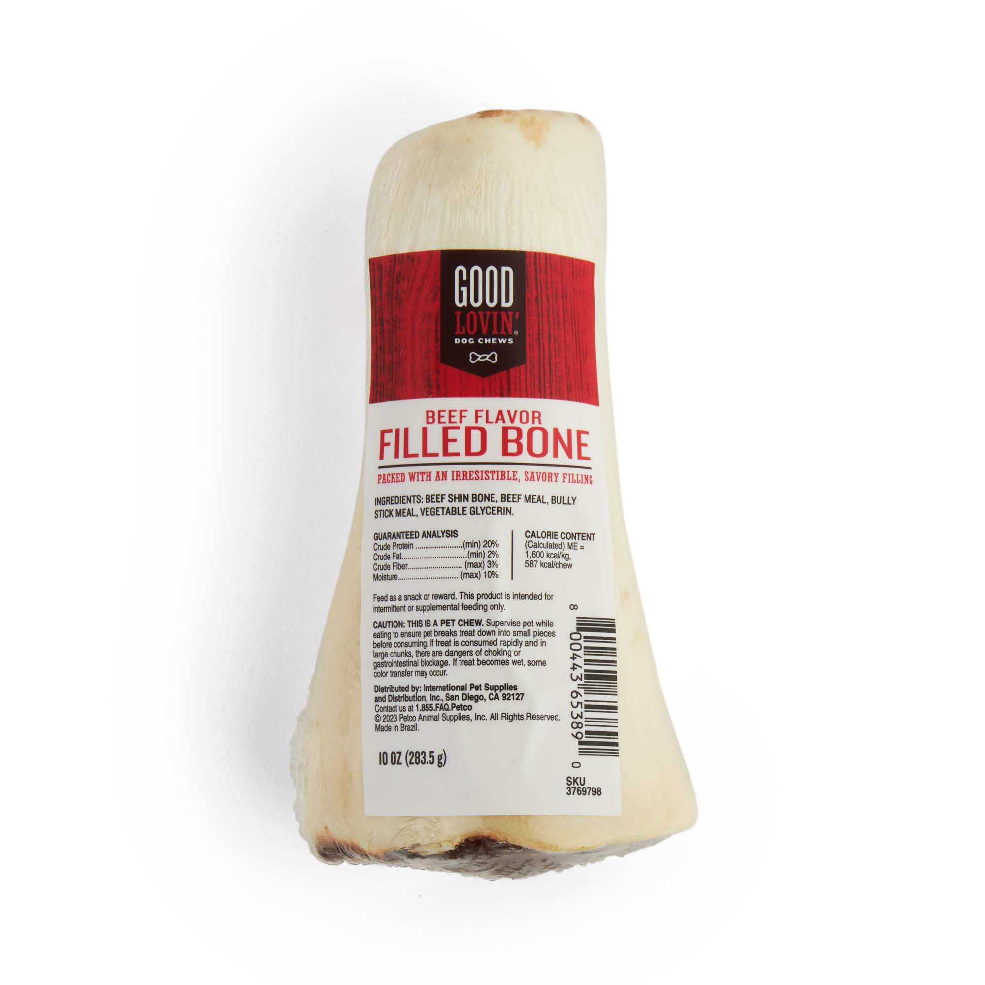 Good Lovin Beef Flavor Filled Bone for Dogs 10 oz. Petco