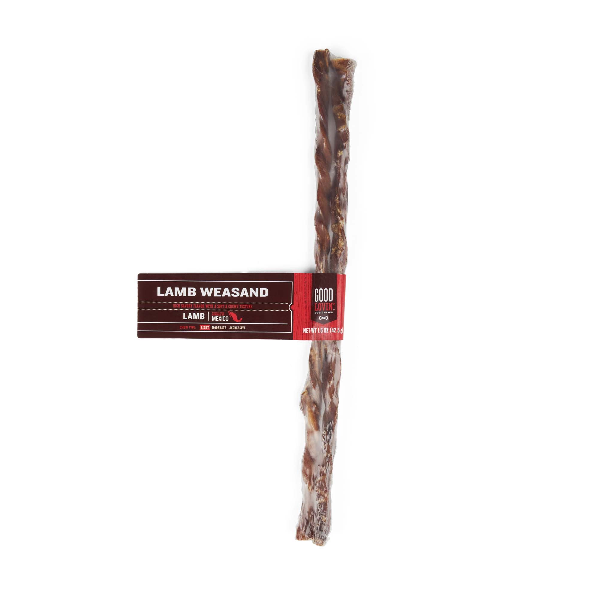 Good Lovin Lamb Weasand Dog Chew 0.77 oz. Petco