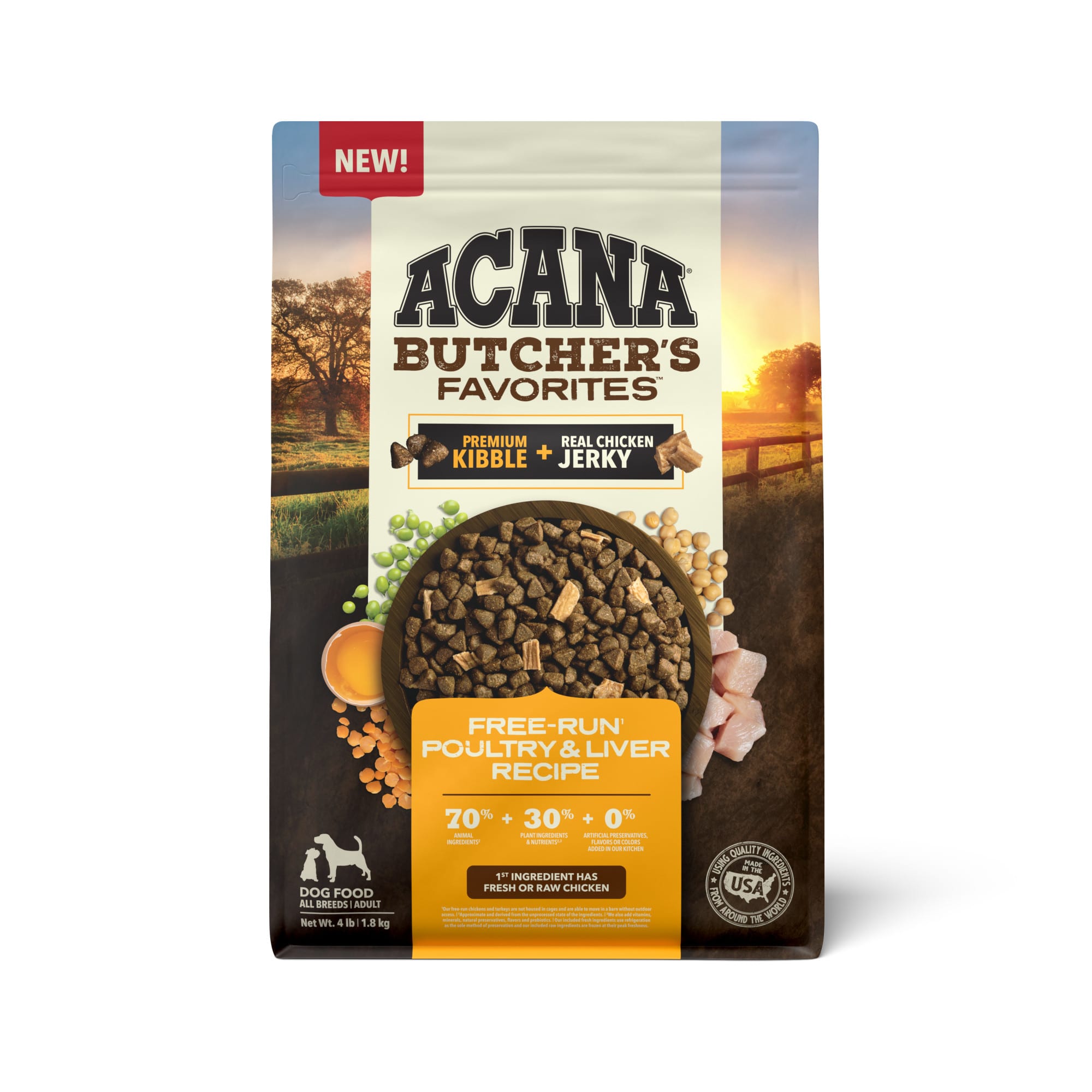 ACANA Butcher s Favorites Free Run Poultry Liver Dry Dog Food