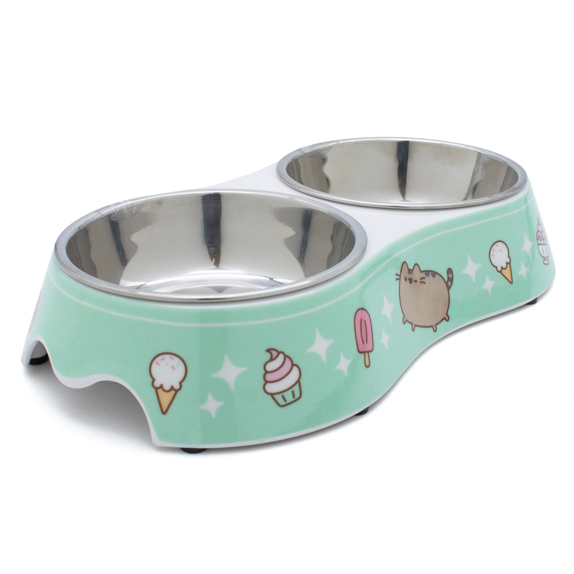 Teal dog clearance bowls