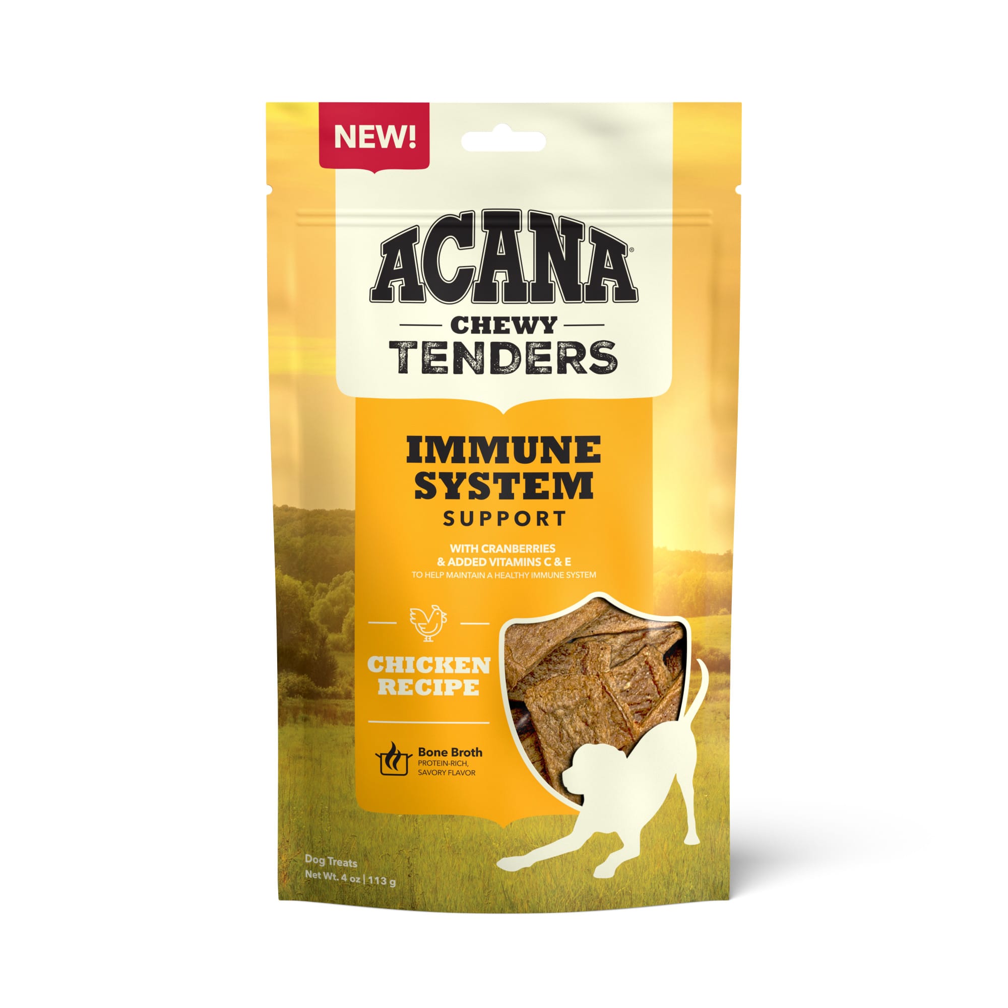 ACANA Chicken Chewy Tenders Dog Treats 4 oz. Petco