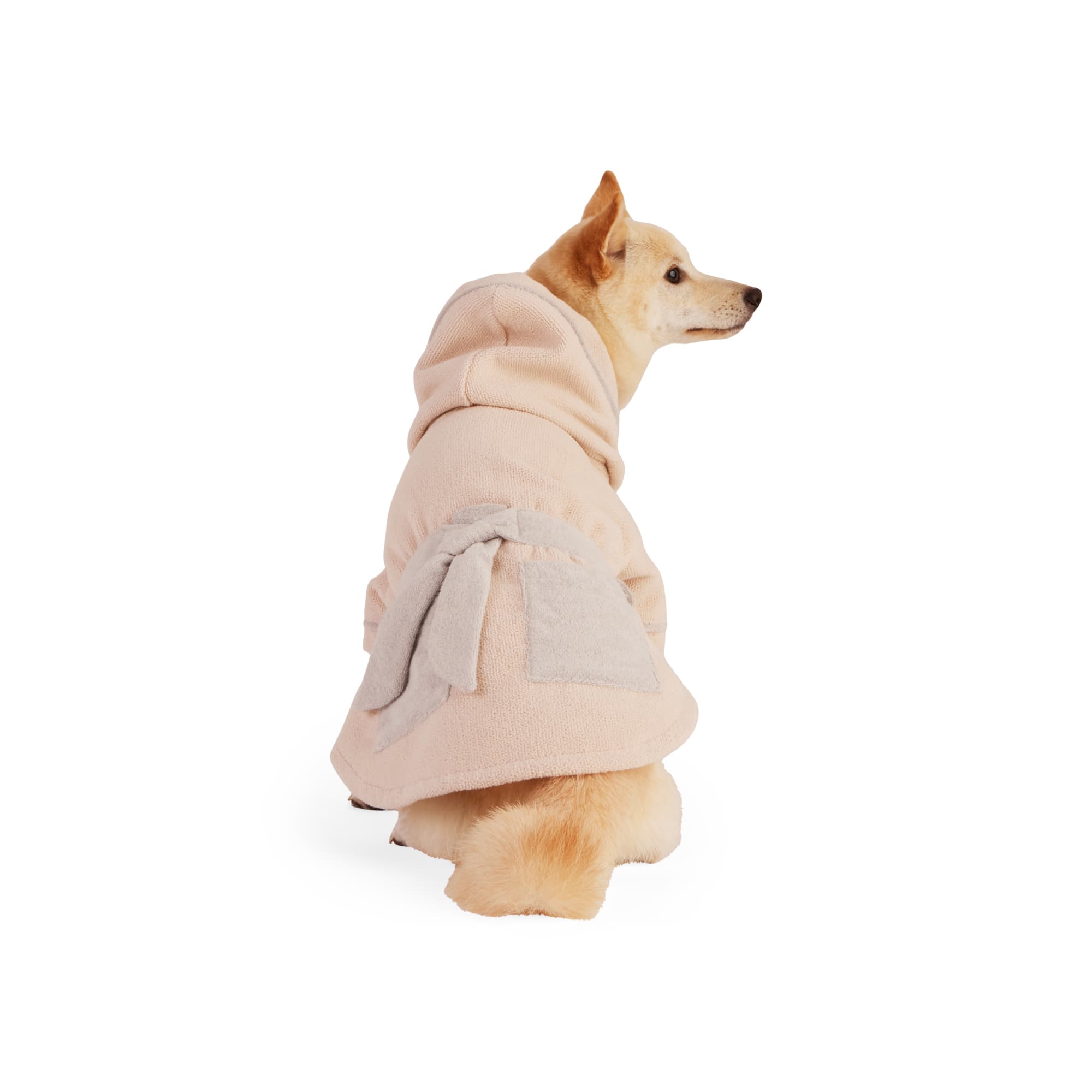 Reddy Bathrobe for Dogs, Medium Petco