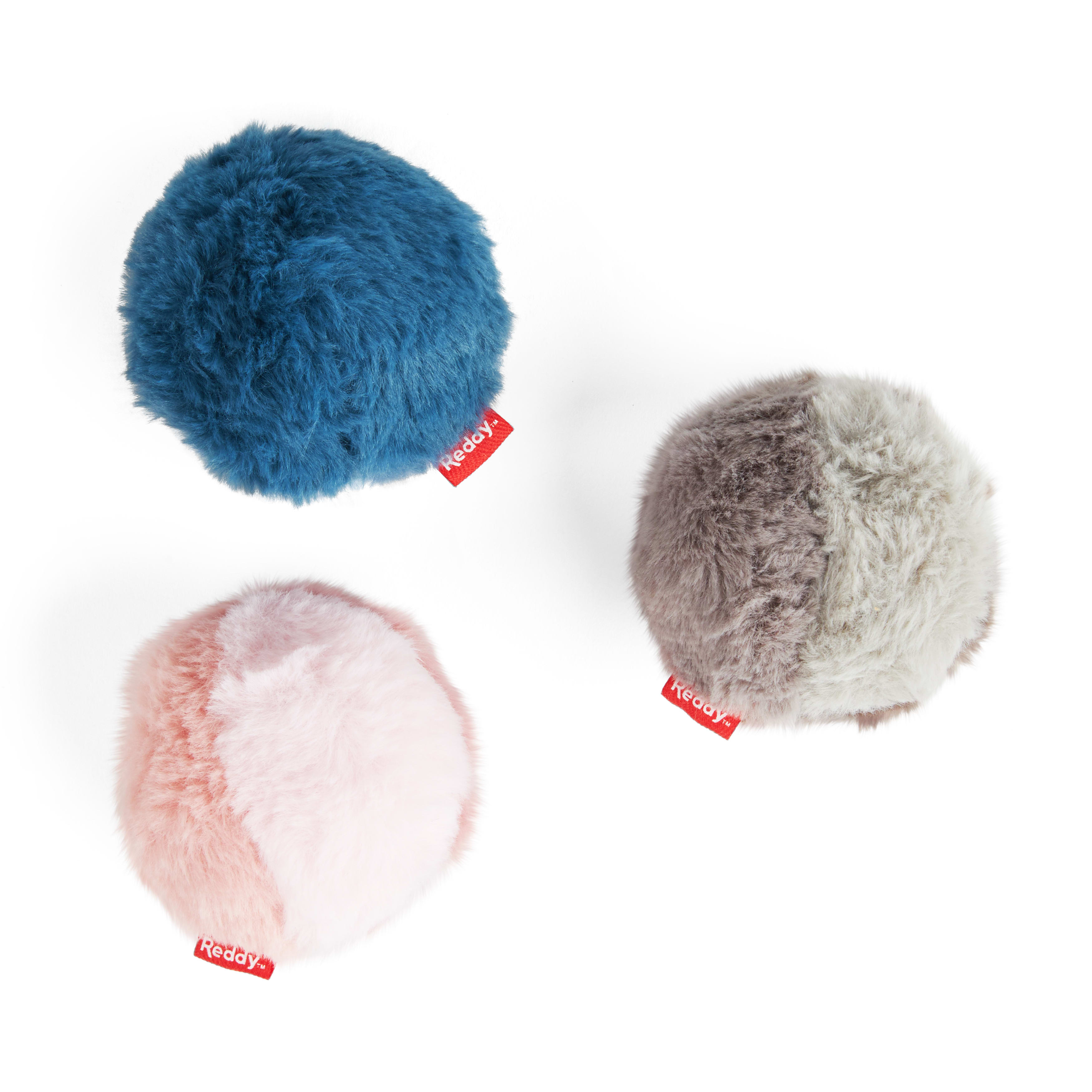 Brighten Up Your Cat's Day With Colorful Pom Pom Balls - Pet Toy!