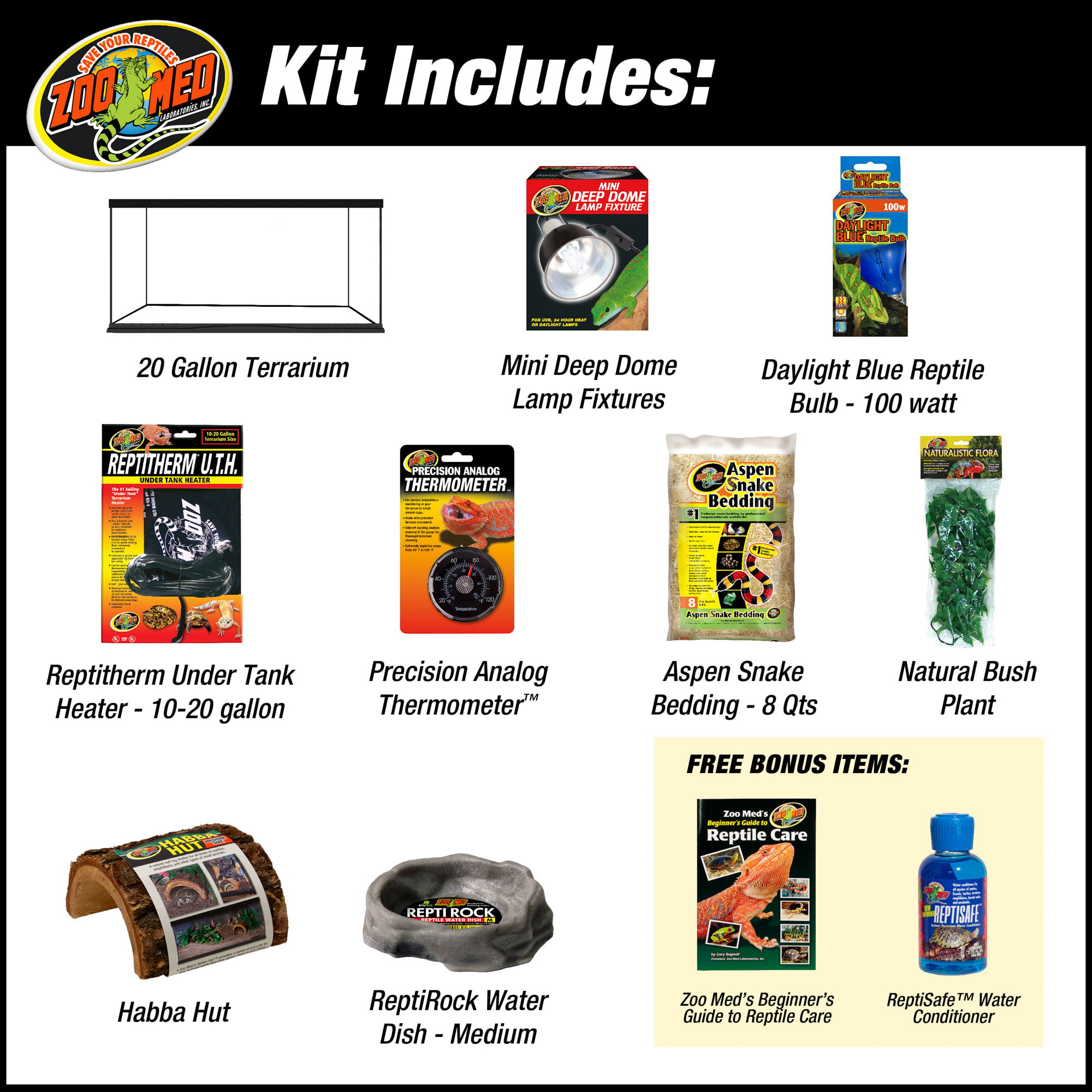 40 gallon snake kit best sale