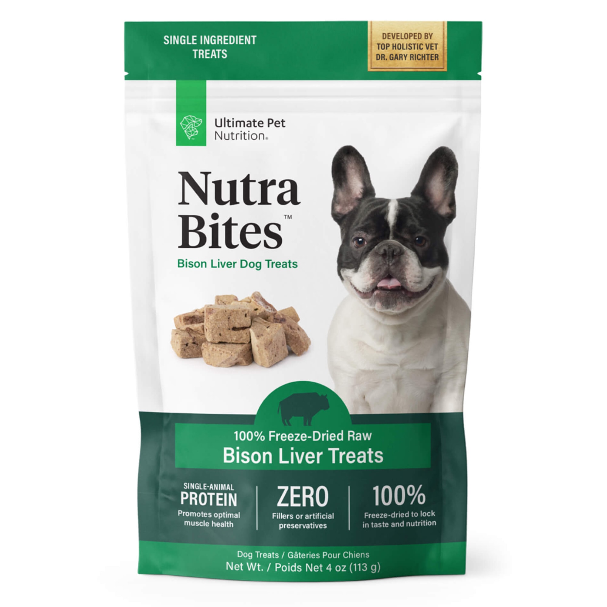  360 Pet Nutrition Freeze Dried Bison Liver Raw Single  Ingredient Treats, Made in The USA, 4 Ounce (Bison Liver) : Pet Supplies