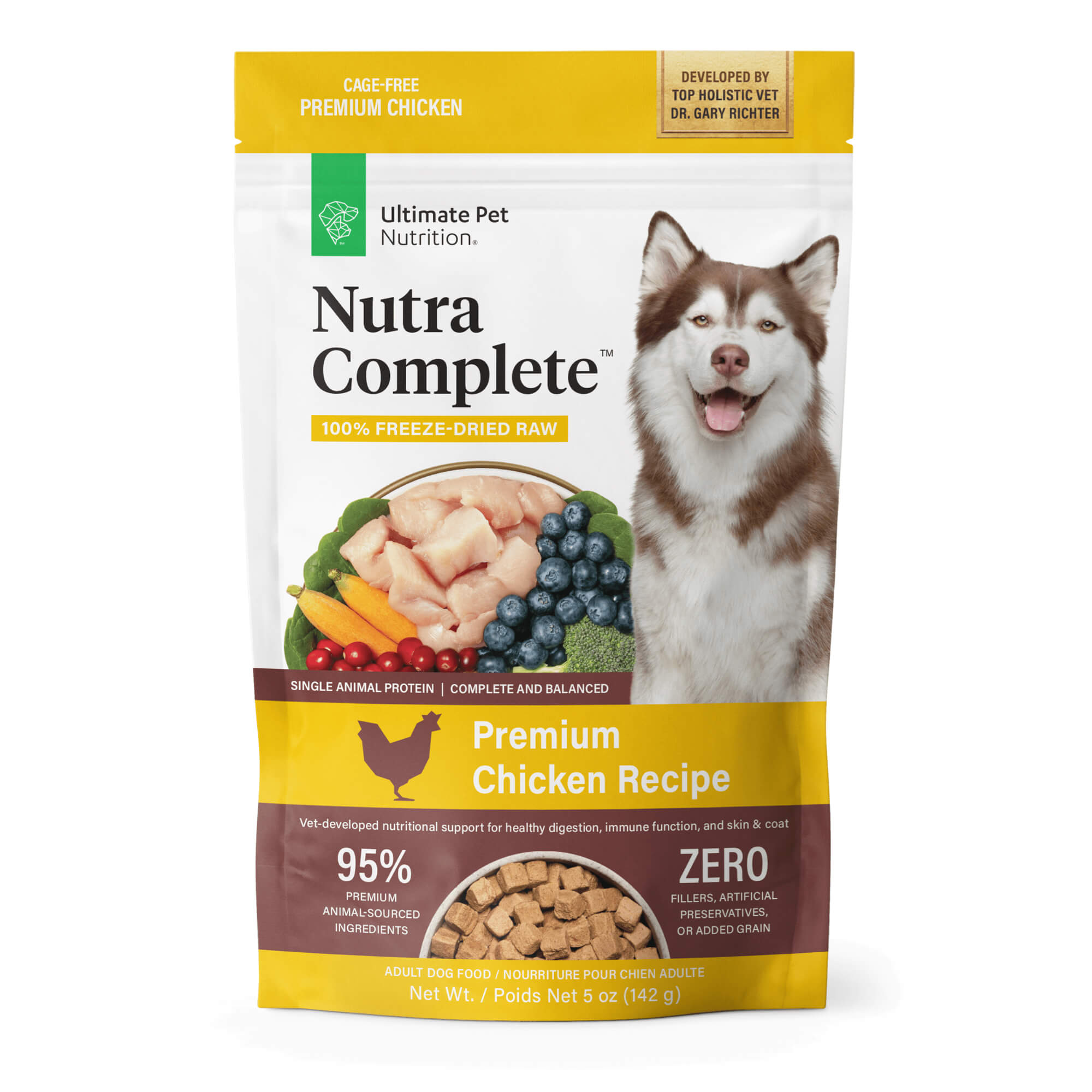Ultimate Pet Nutrition Nutra Complete Chicken Freeze-Dried Dog