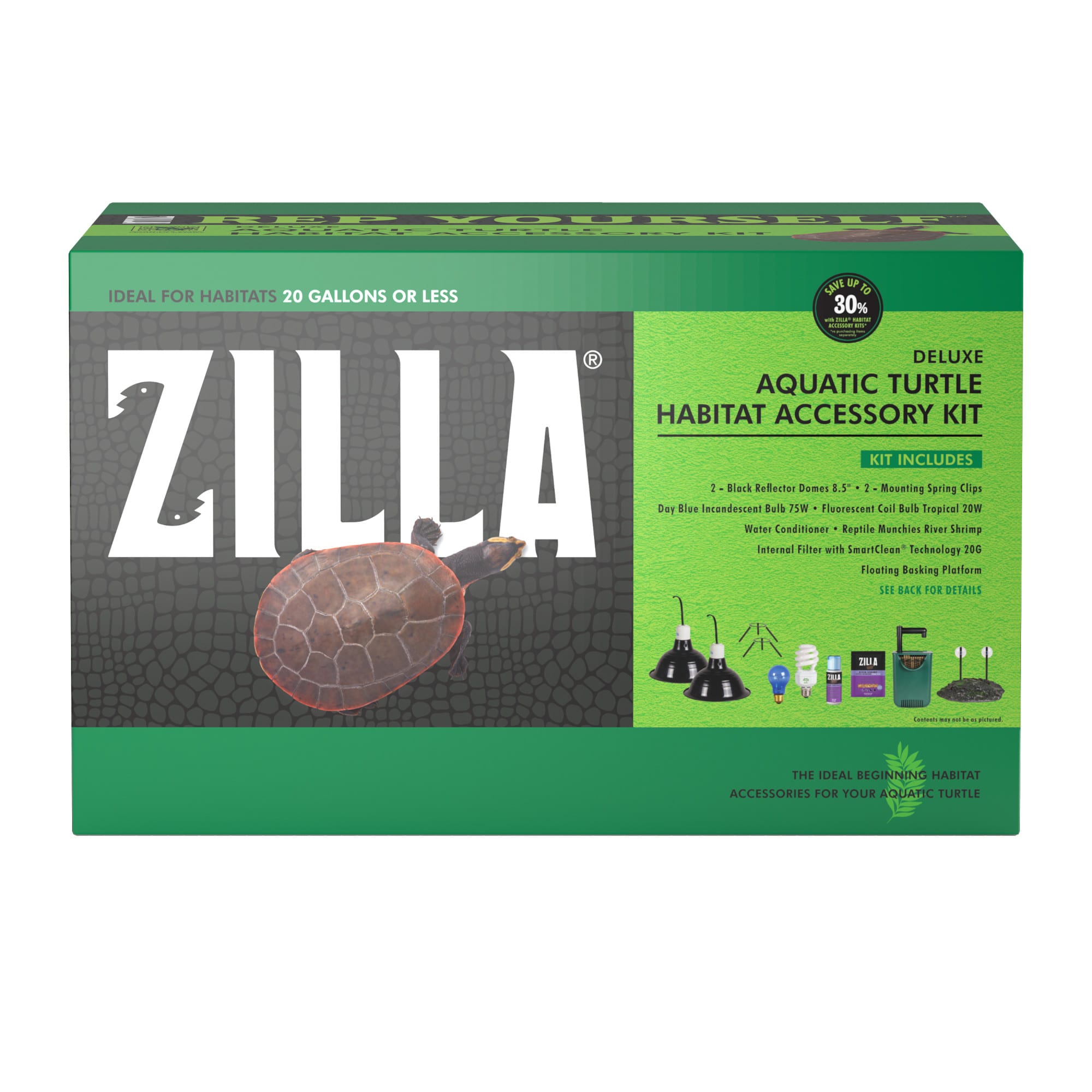 Zilla Snake Habitat Starter Kit with Accessories Decor