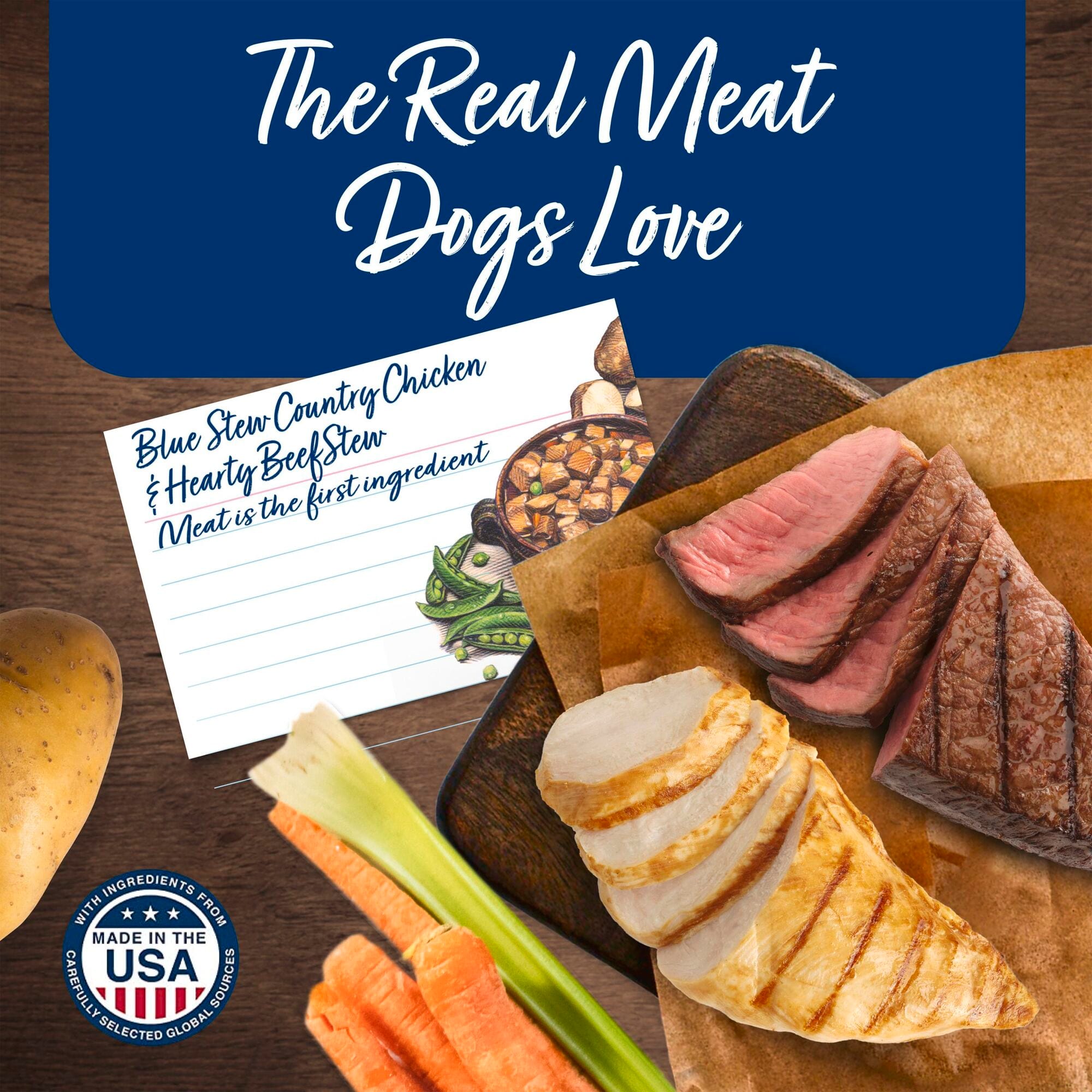 Blue Buffalo Stew Chicken Beef Dog Food Pack, oz, Petco