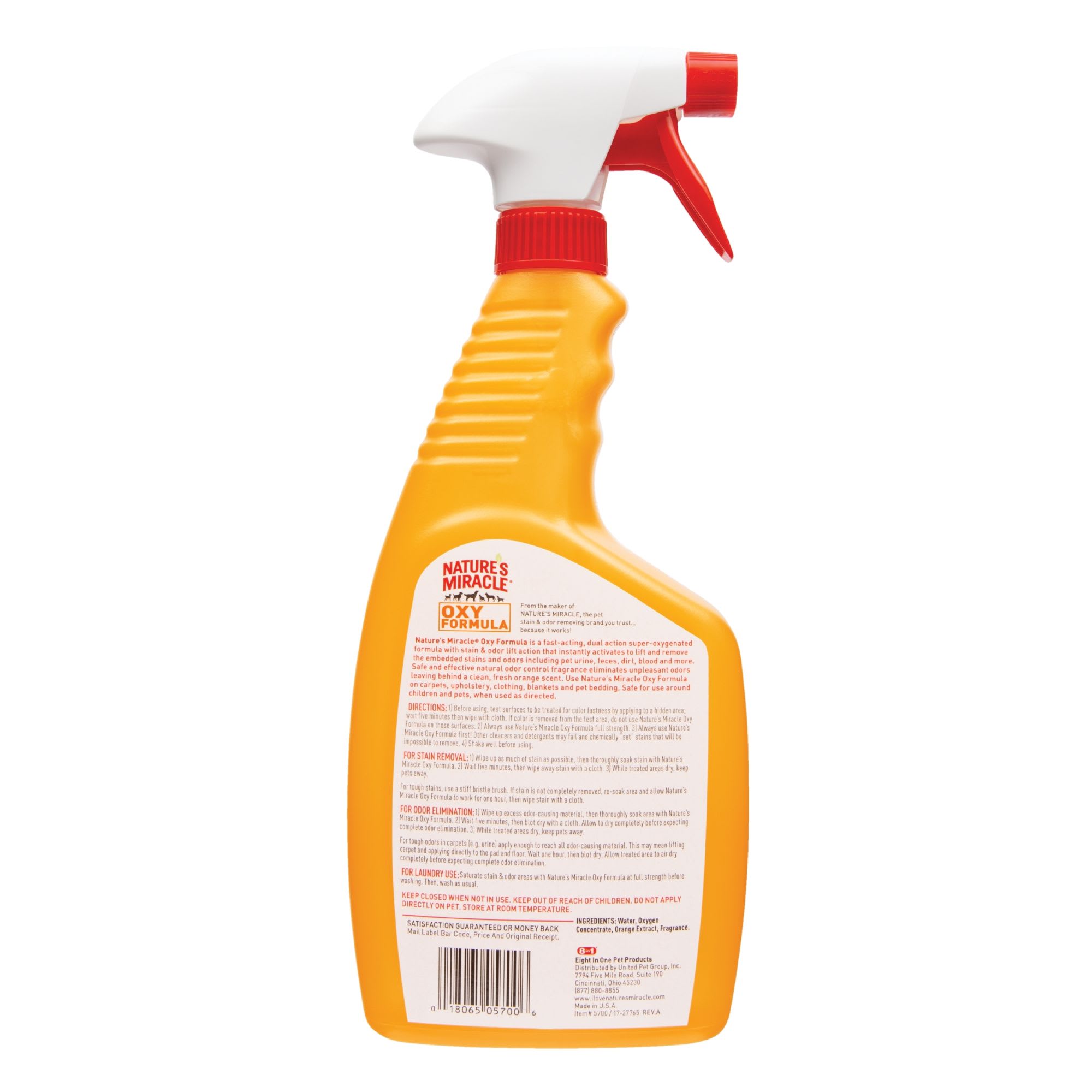 Oxy orange shop pet cleaner