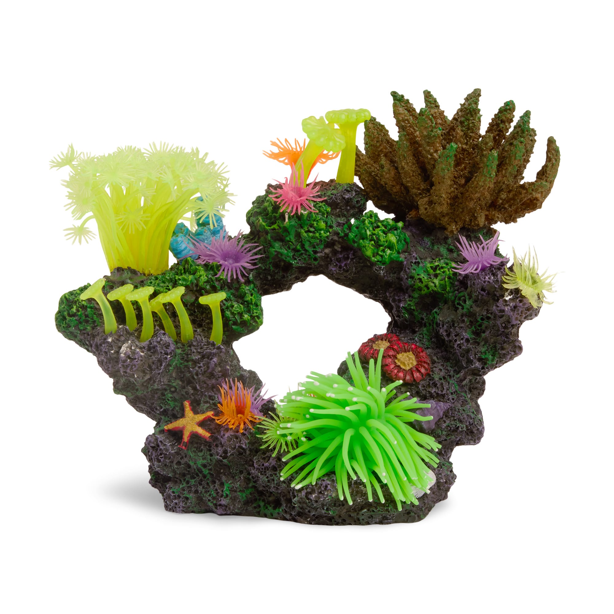 Imagitarium Pink Coral Aquarium Decor, Medium