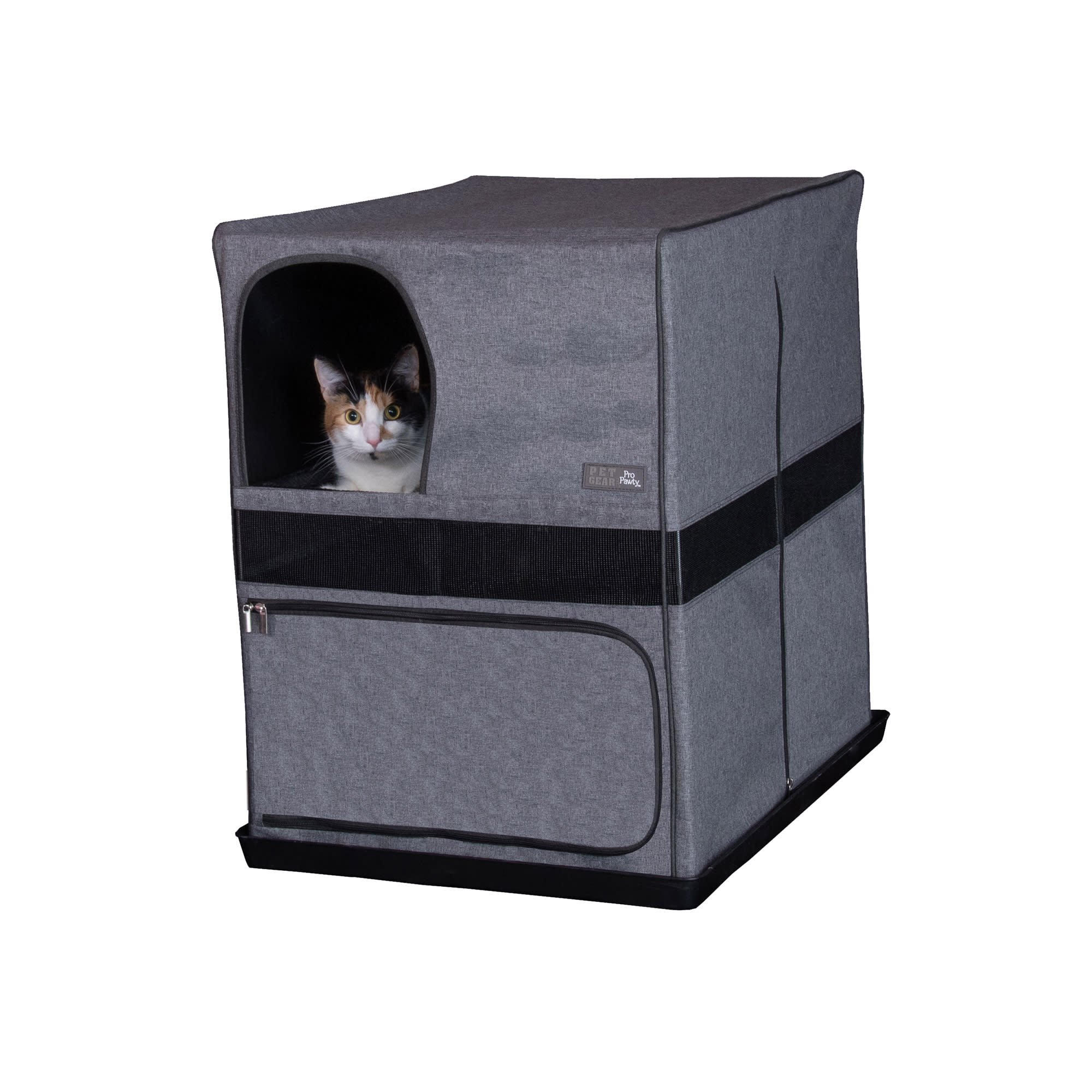 Prevue Pet Products 7501 Deluxe 3 Level Cat Home Petco