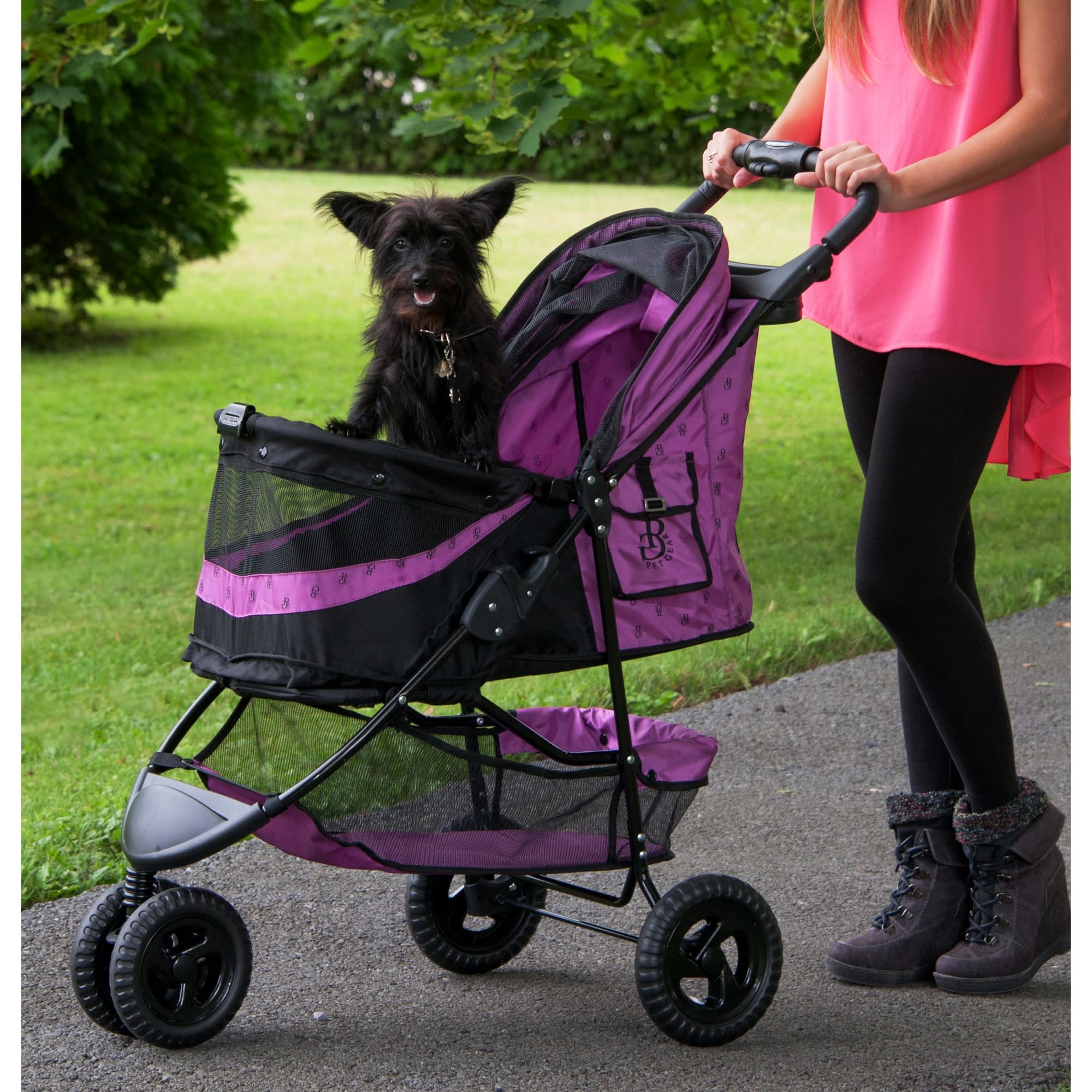 Pet Gear Orchid Special Edition NO-ZIP Pet Stroller | Petco