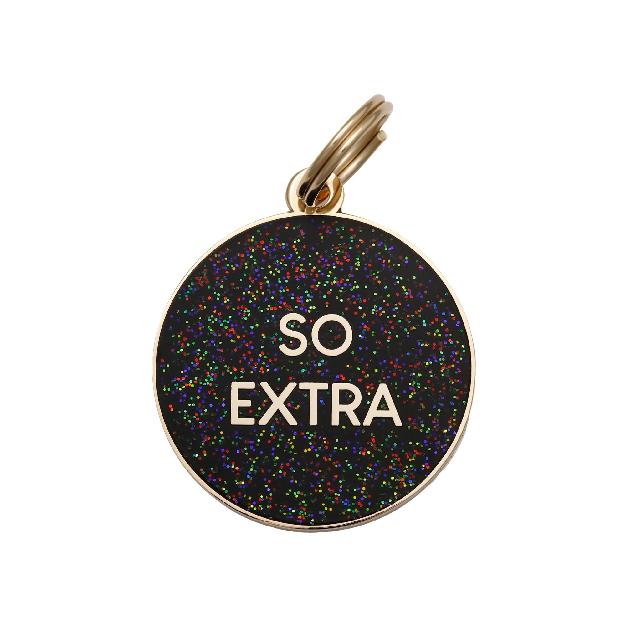 Two Tails Pet Company So Extra Pet ID Tag Petco